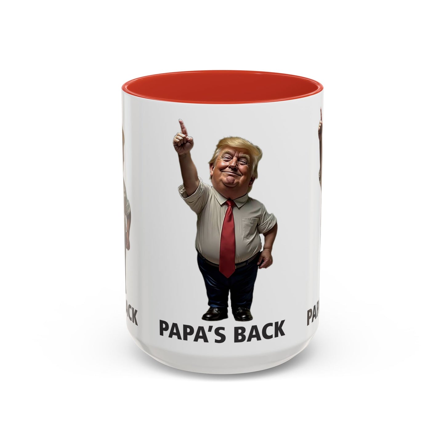 Papa's Back Patriotic Coffee Mug