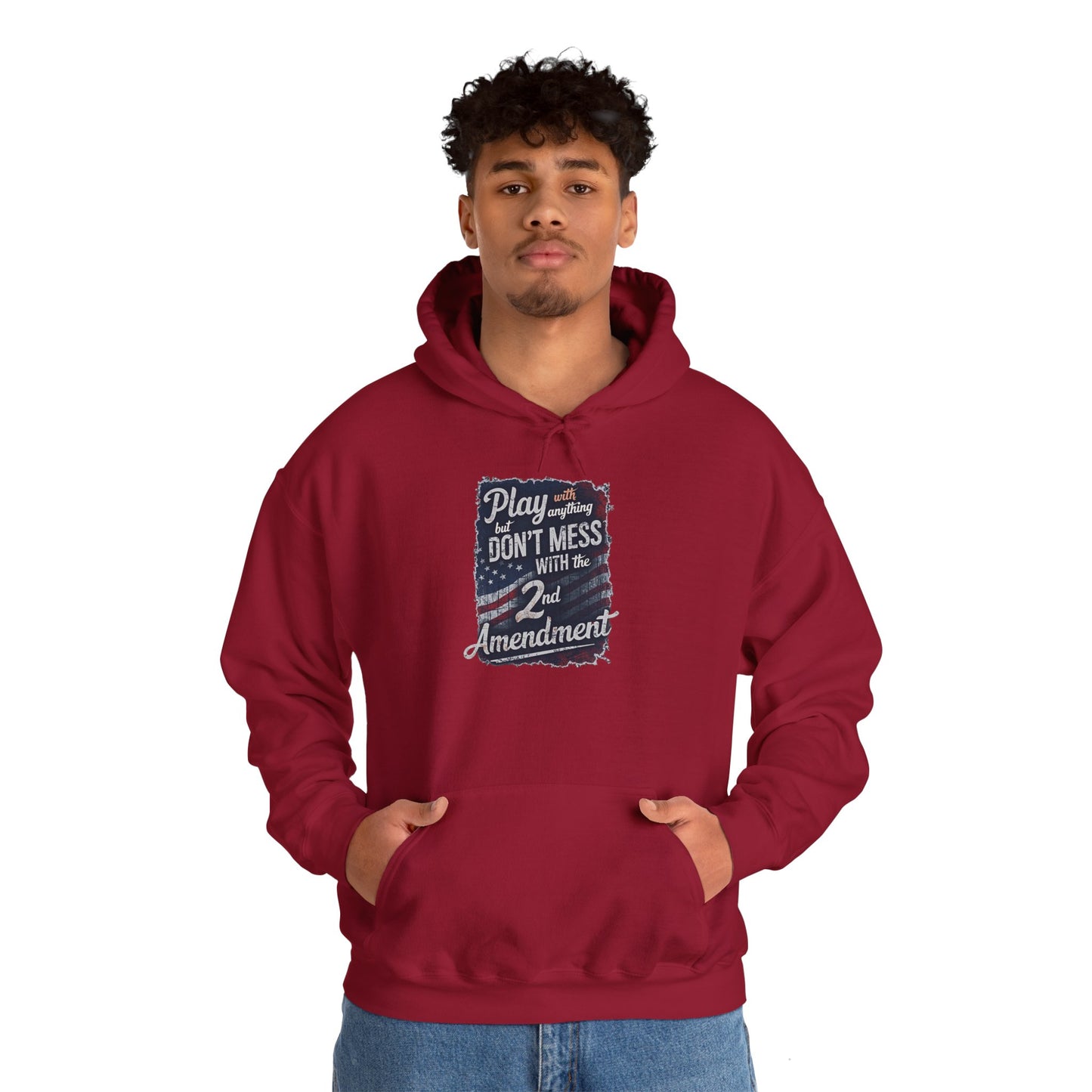 Don't Mess with the 2nd Amendment Patriotic Hoodie
