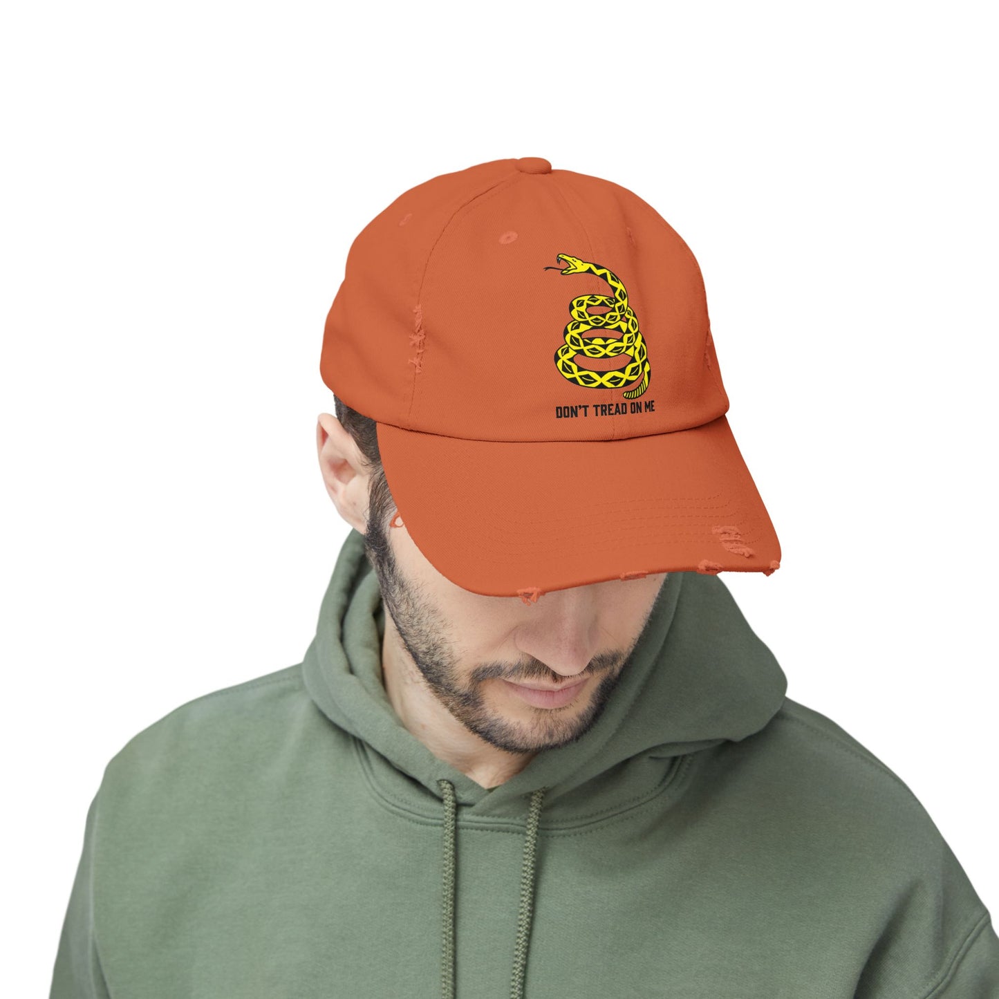 Don't Tread on Me Patriotic Printed Hat