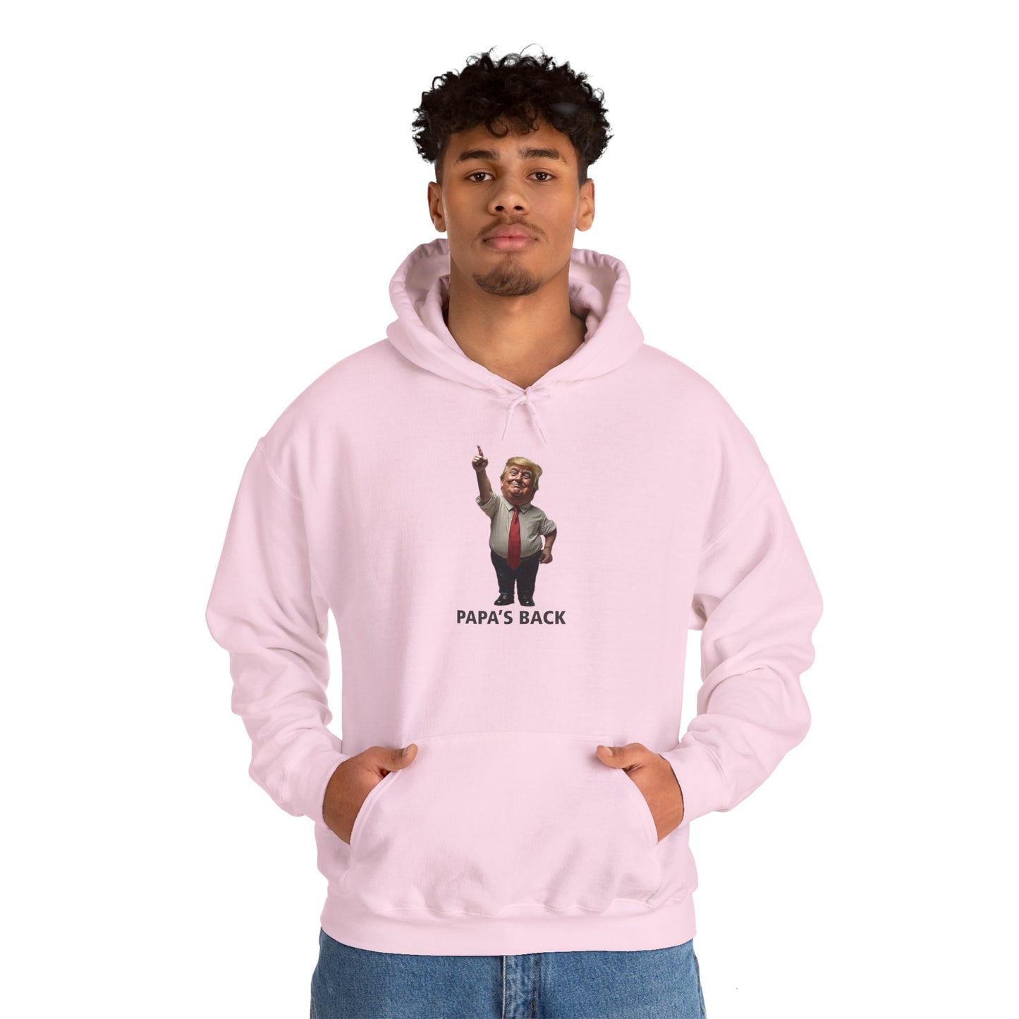 Papa's Back Patriotic Hoodie