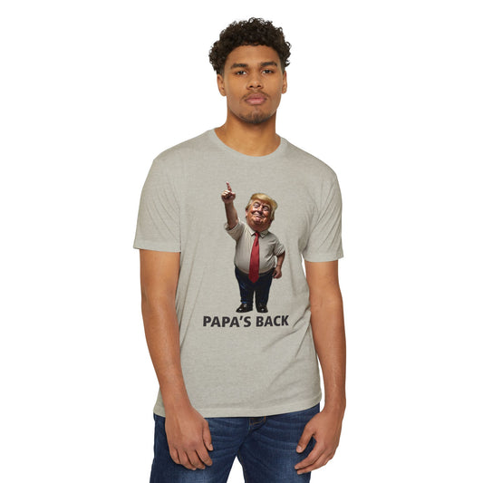 Papa's Back Patriotic T-Shirt