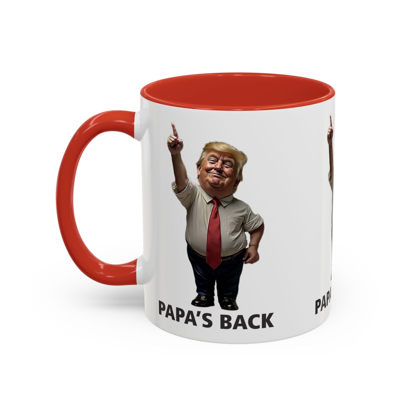 Papa's Back Patriotic Coffee Mug