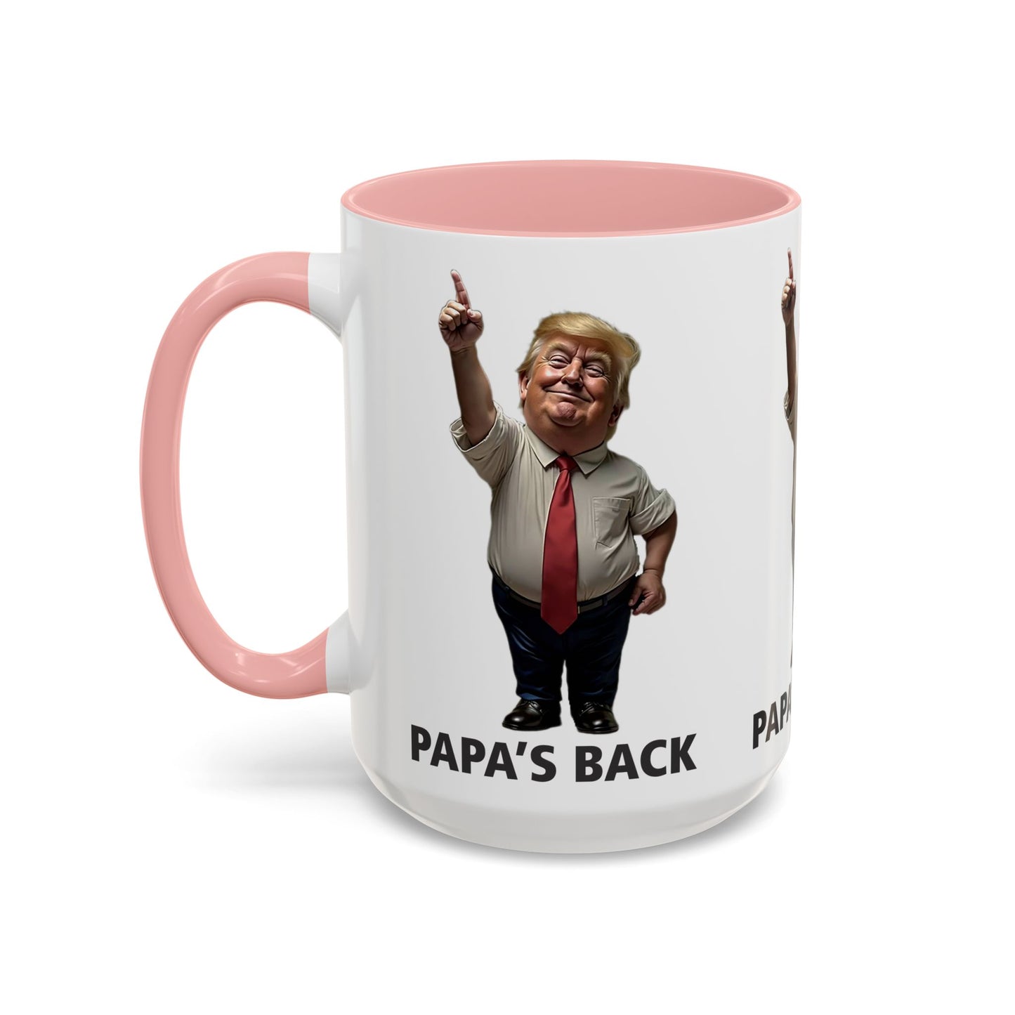 Papa's Back Patriotic Coffee Mug