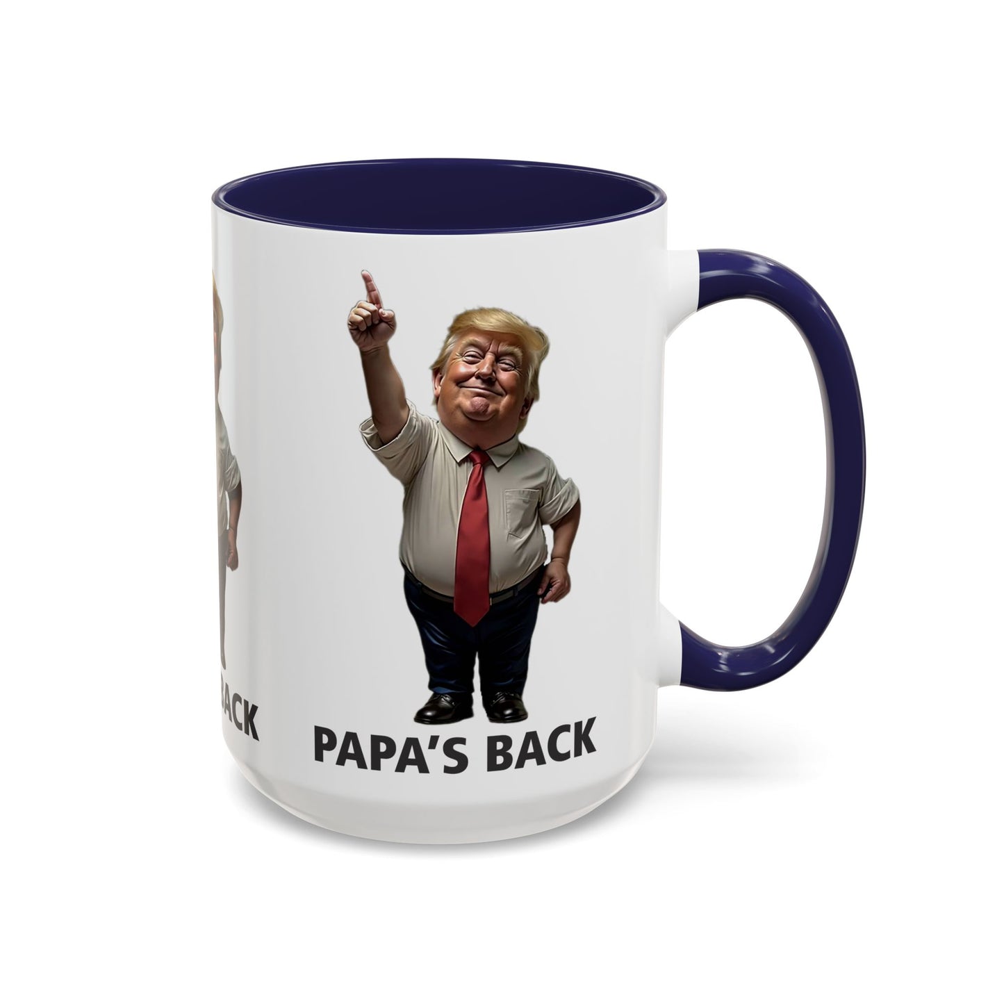 Papa's Back Patriotic Coffee Mug