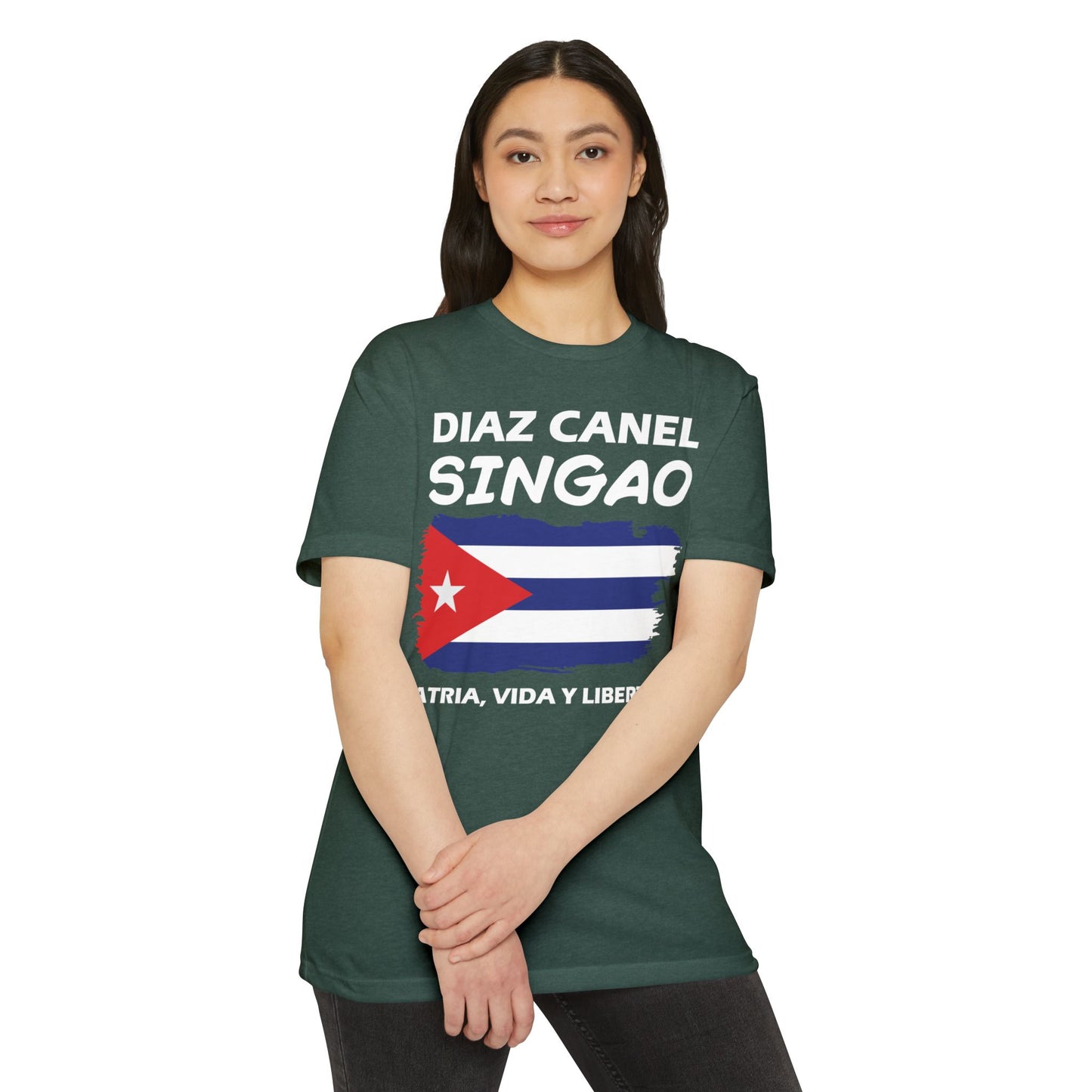 Díaz-Canel Singao Patriótica Camiseta
