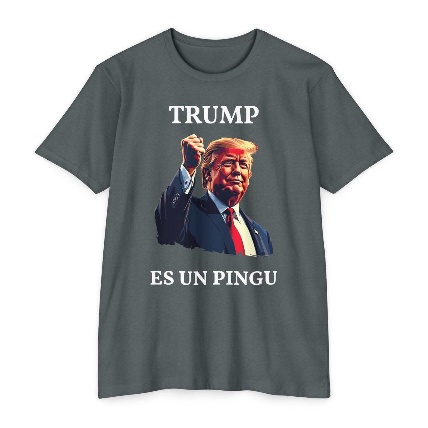 Trump es un Pingú Patriótica Camiseta