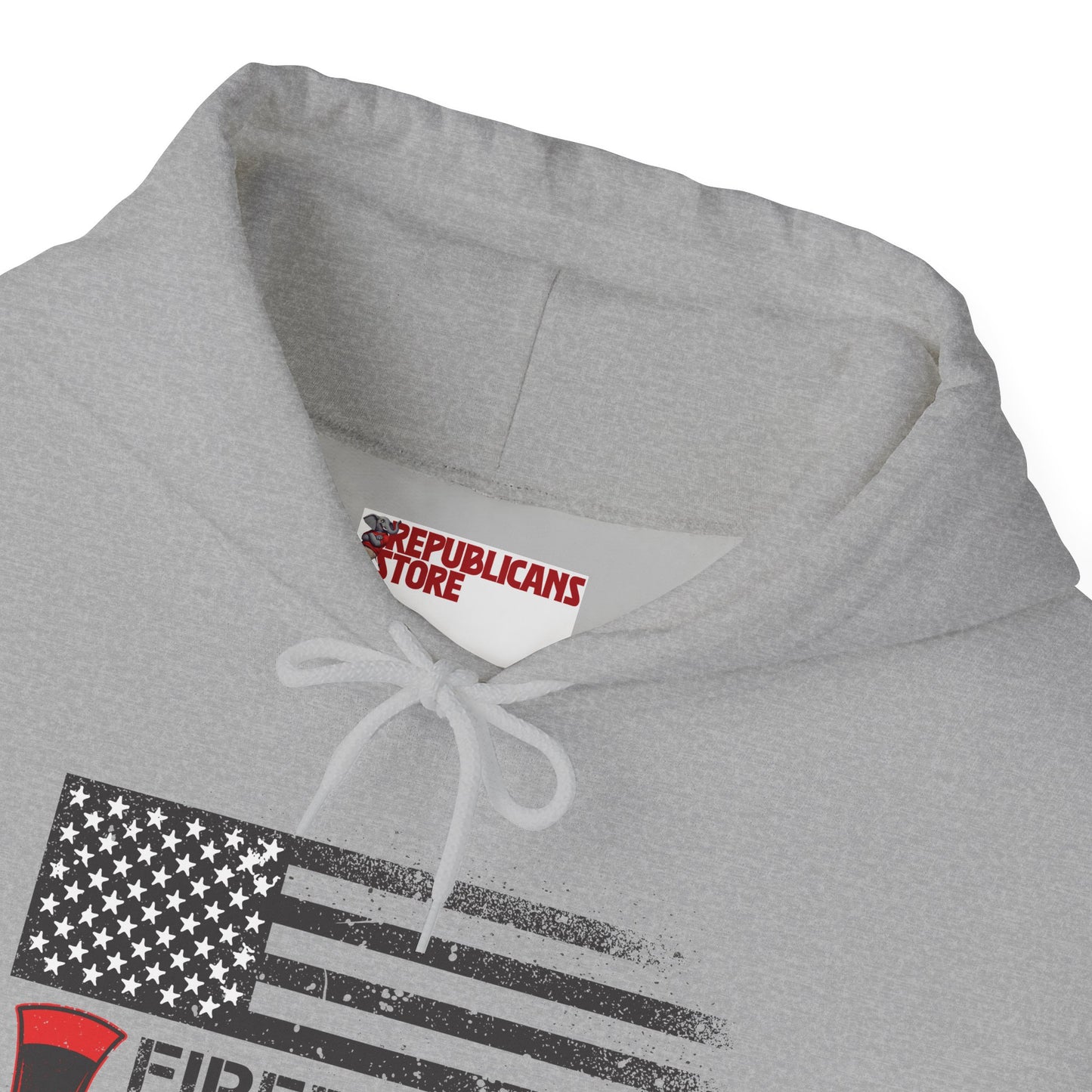 Firefighter Pride Hoodie – By Your Side in Every Call