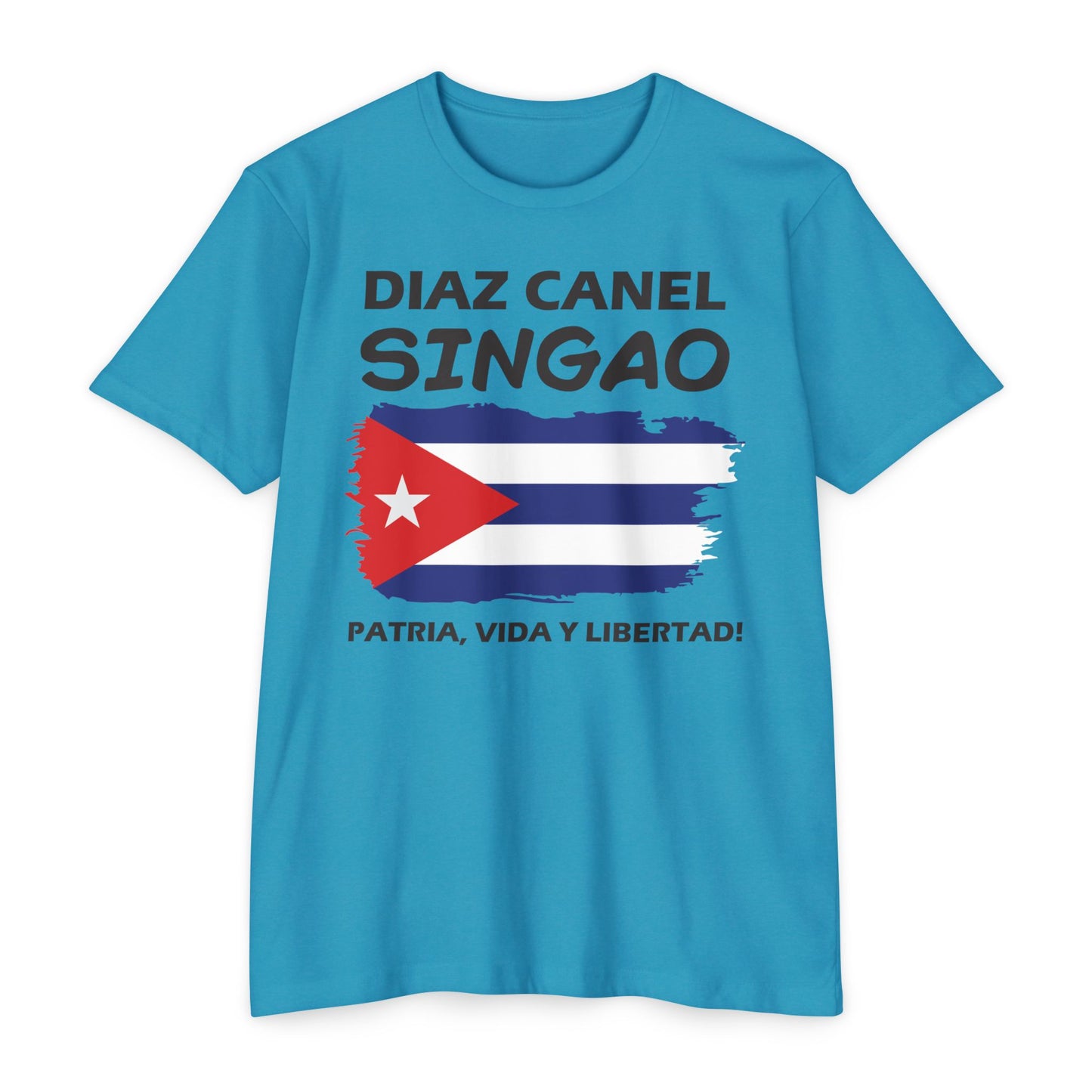 Díaz-Canel Singao Patriótica Camiseta