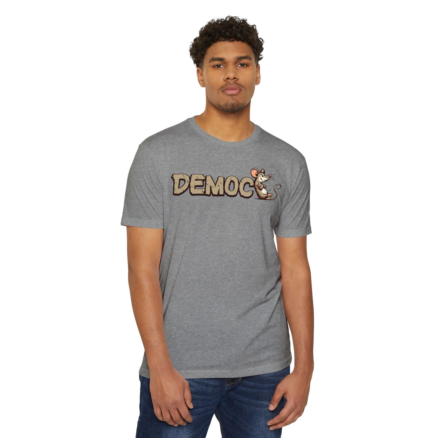 Democ-Rat Funny Political T-Shirt