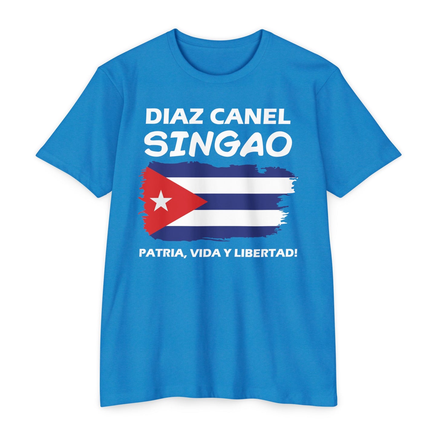 Díaz-Canel Singao Patriótica Camiseta