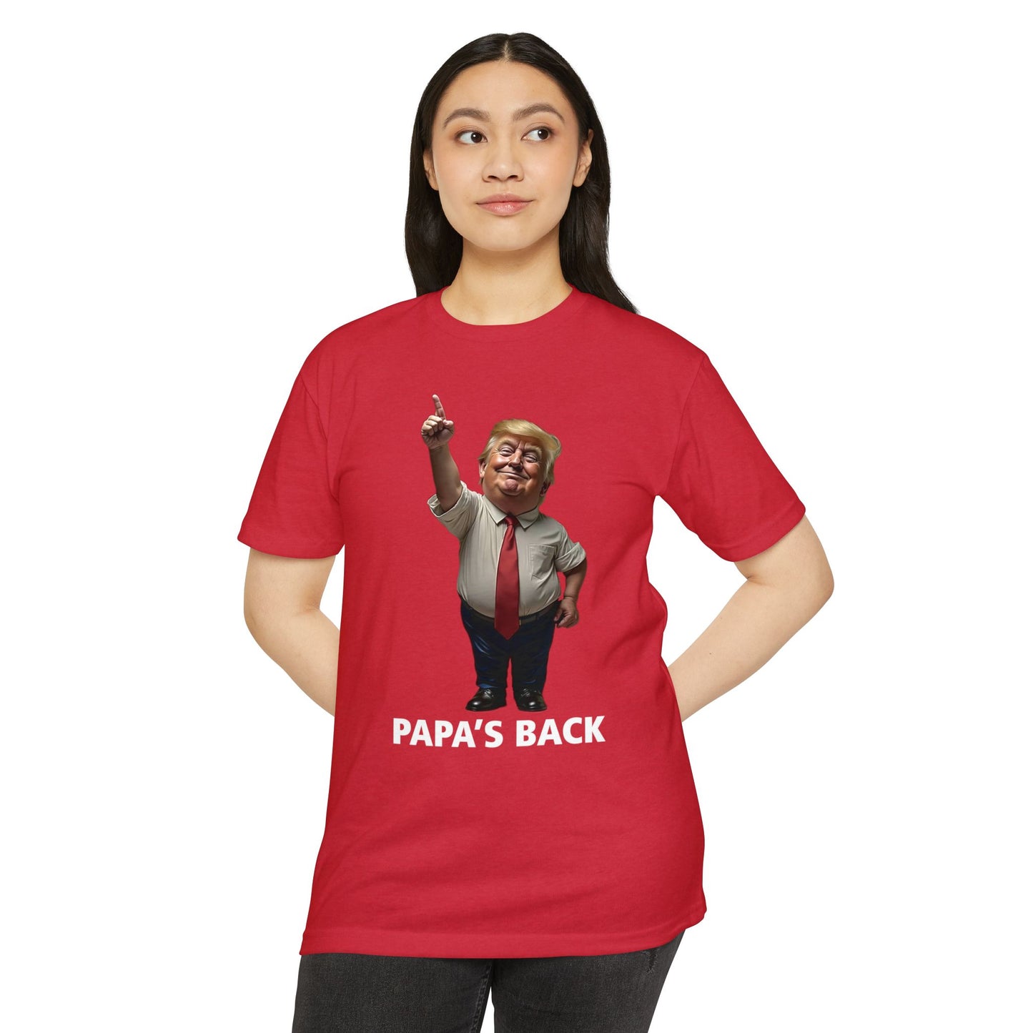 Papa's Back Patriotic T-Shirt