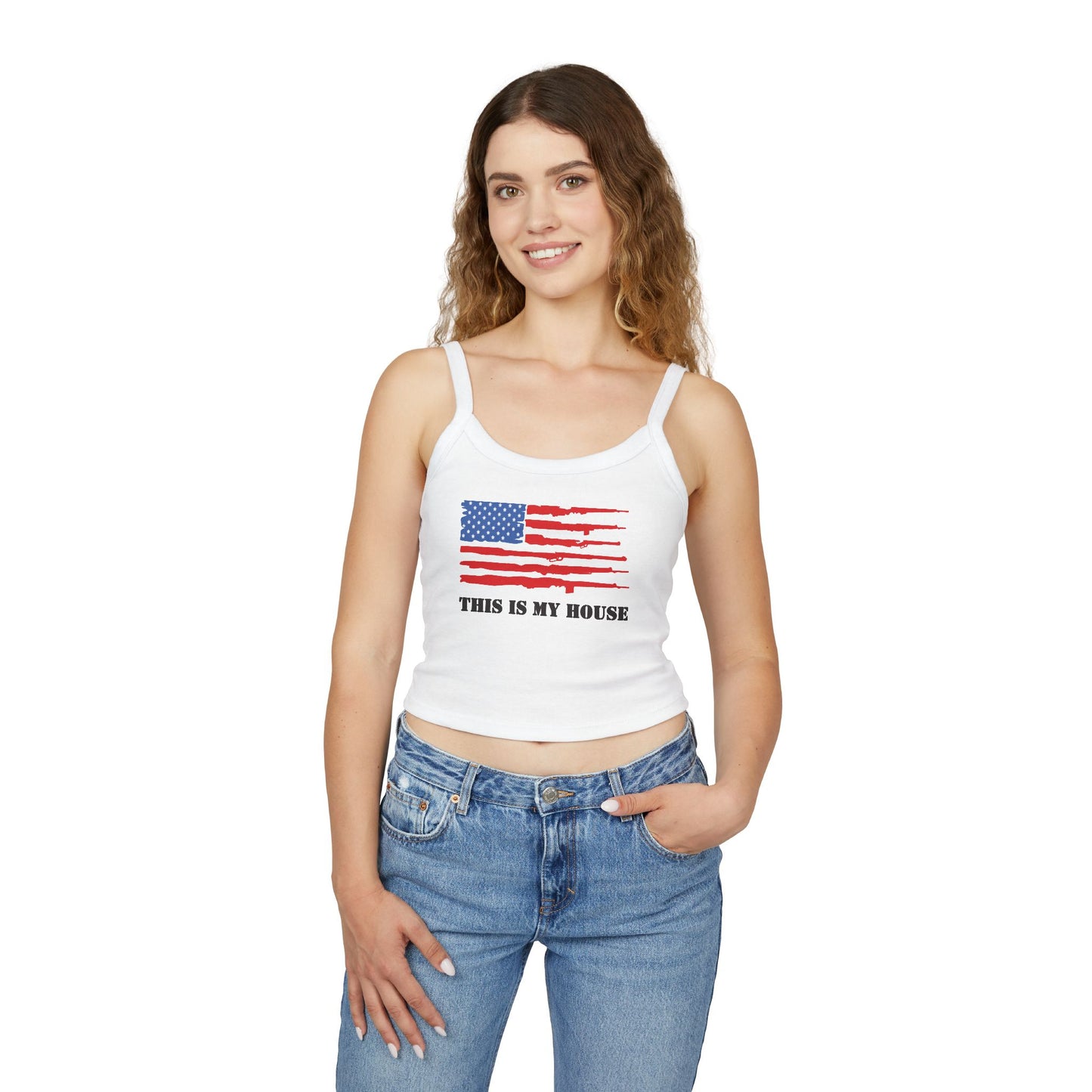 This Is My House Patriotic Tank Top