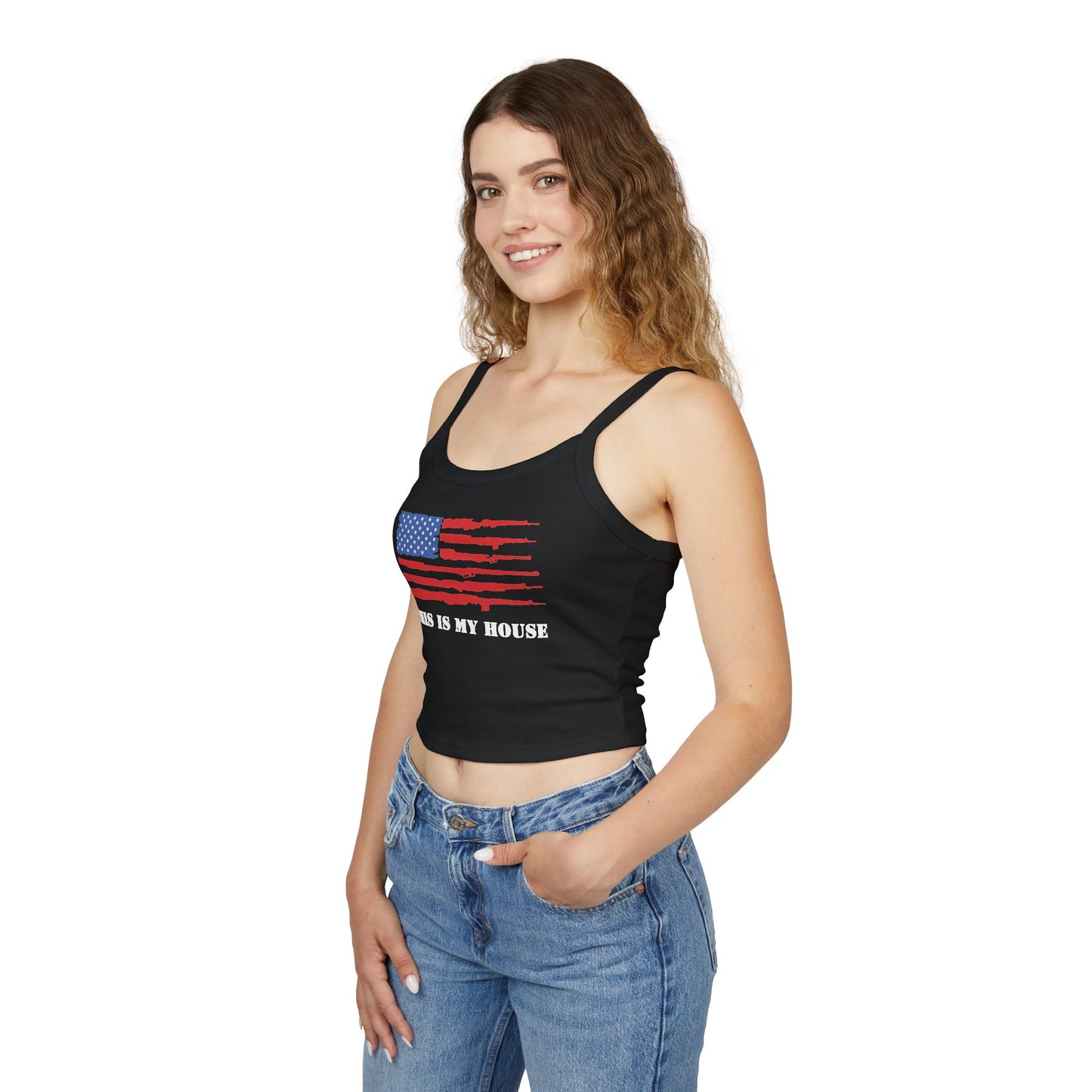 This Is My House Patriotic Tank Top