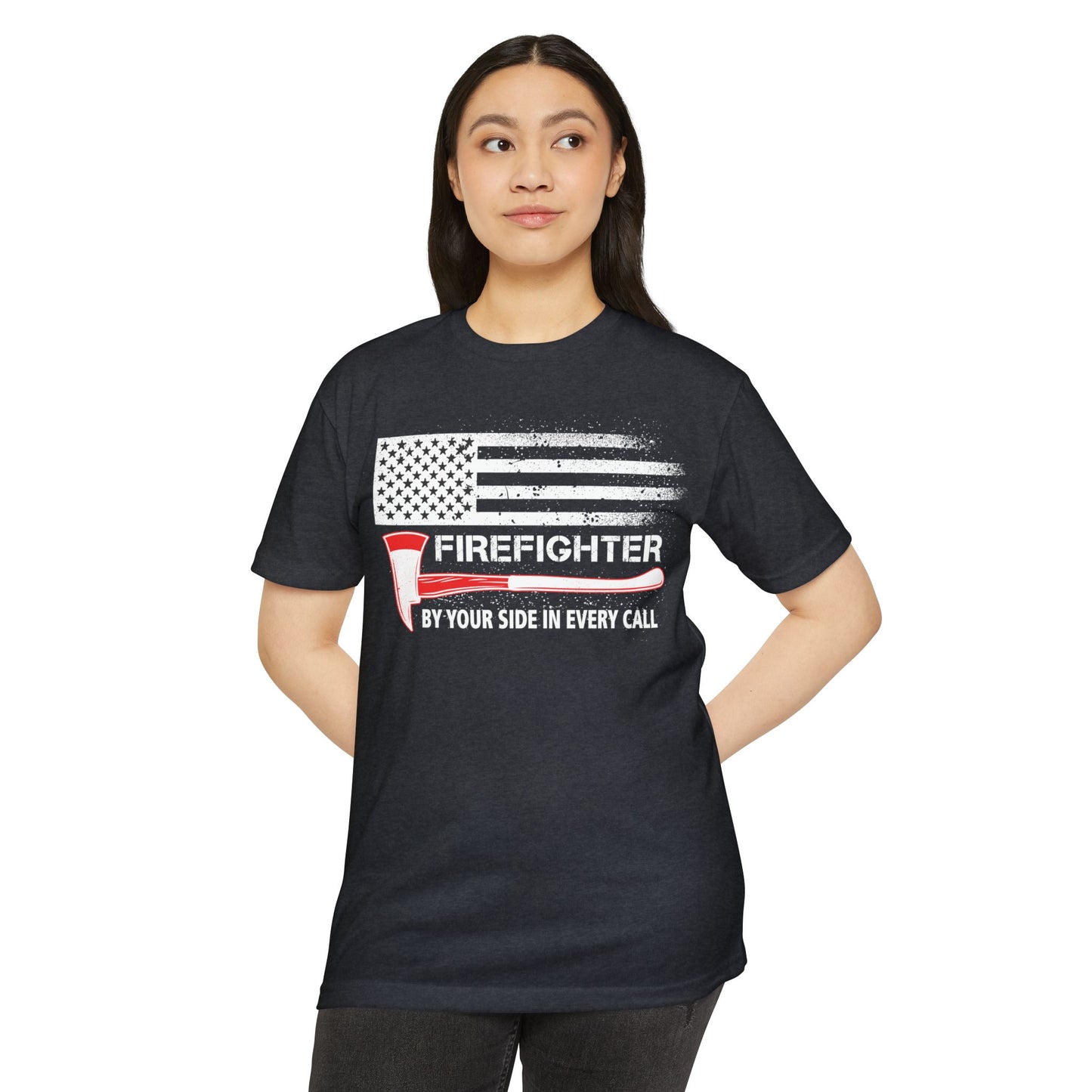 Firefighter Pride T-Shirt – By Your Side in Every Call