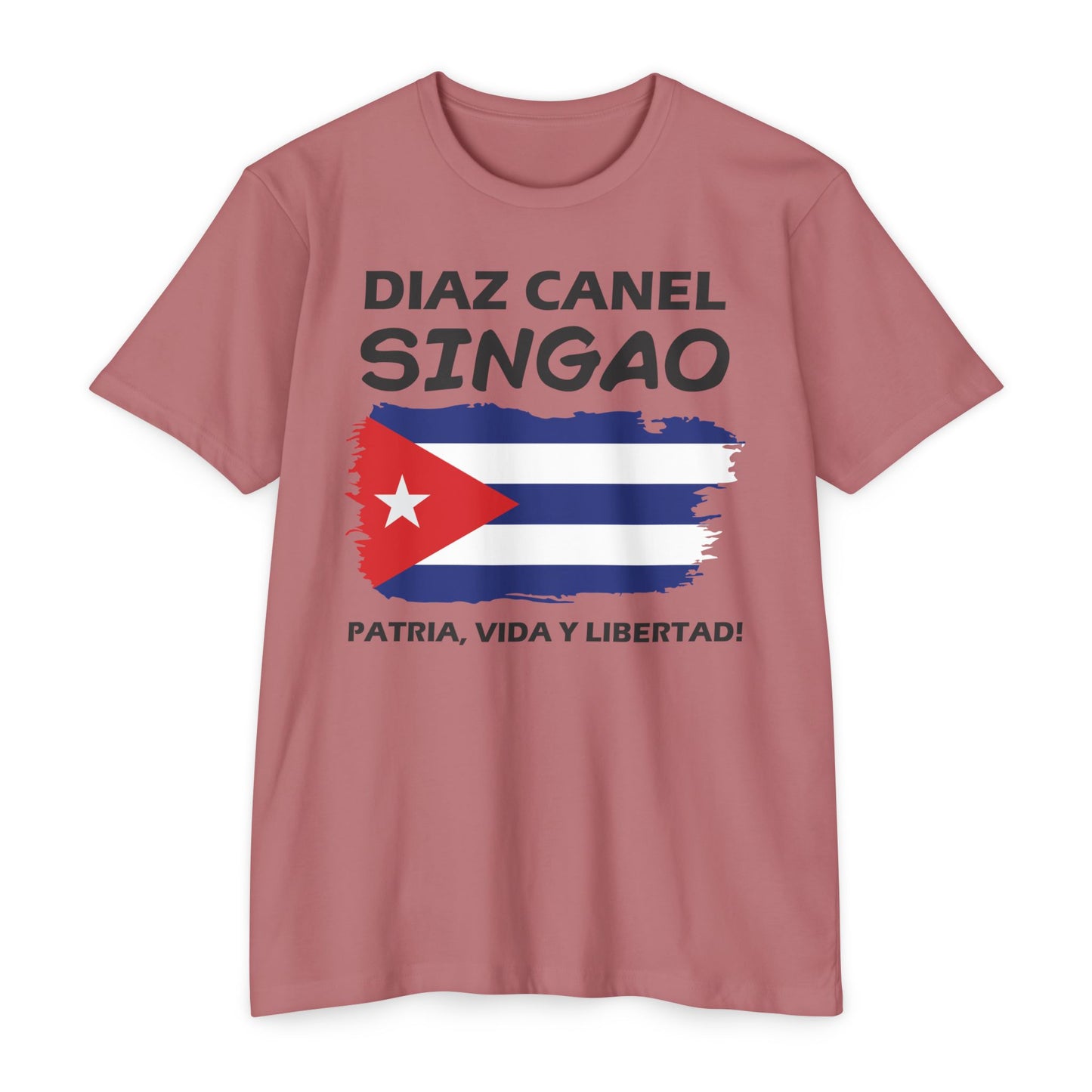 Díaz-Canel Singao Patriótica Camiseta