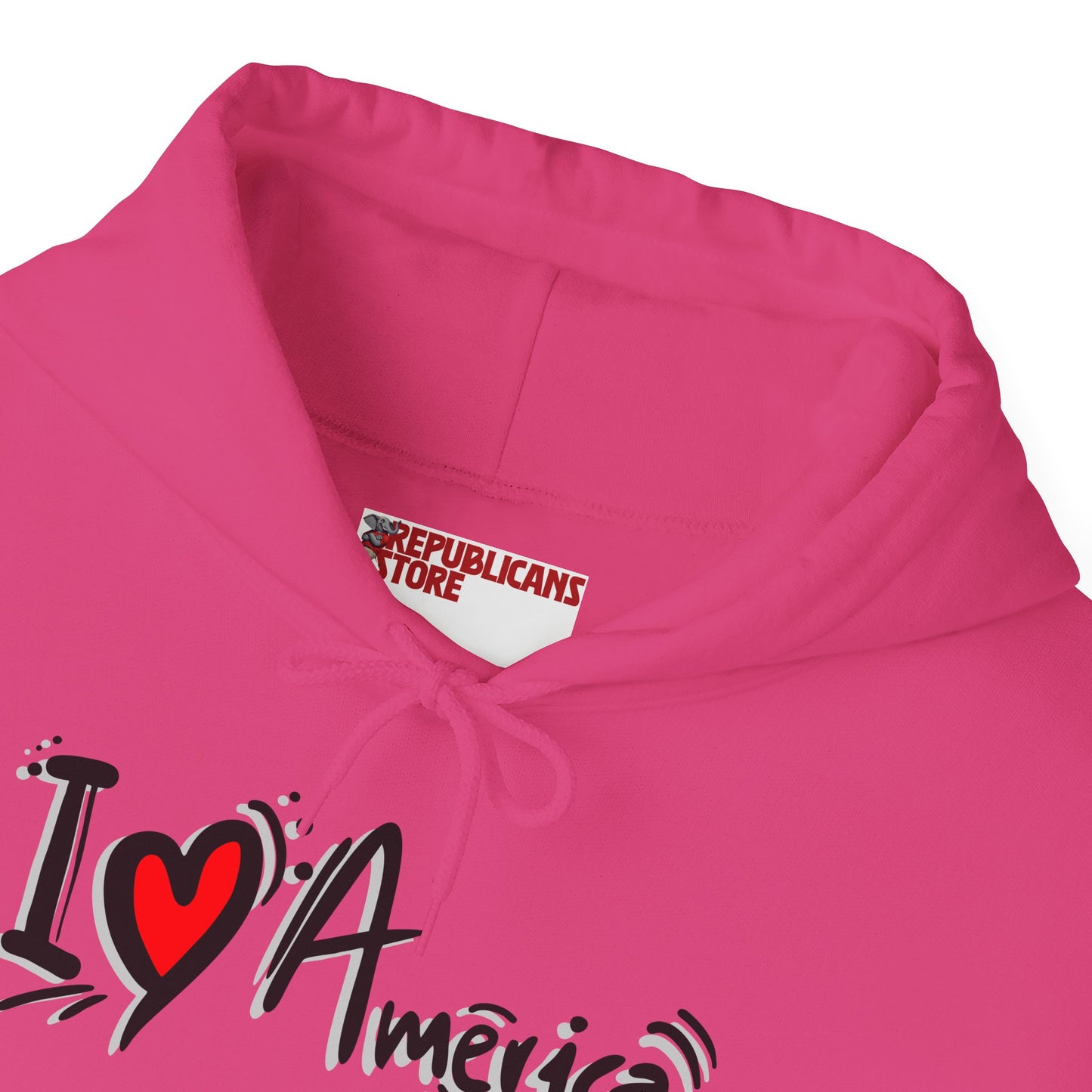 I Love America Unisex Hoodie Sweatshirt