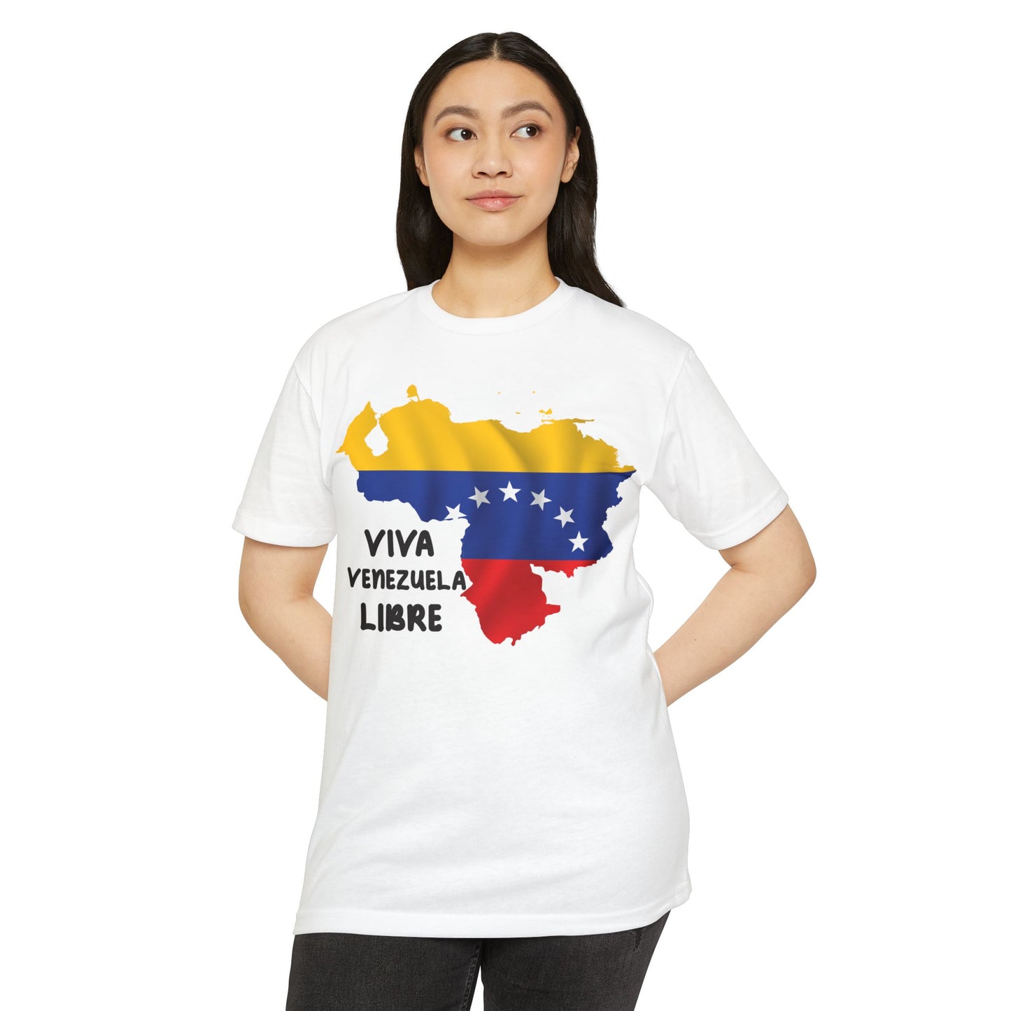 Viva Venezuela Libre Patriótica Camiseta