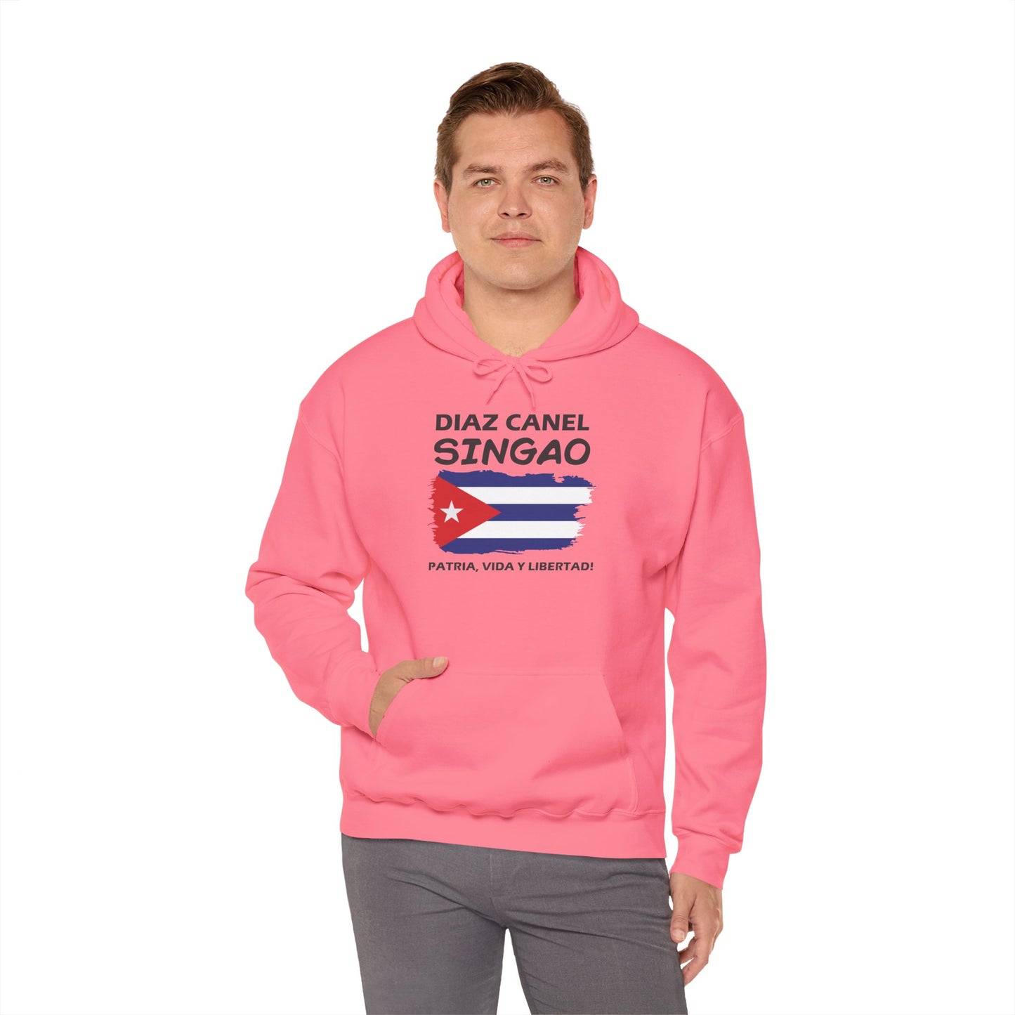 Díaz Canel Singao Patriótico Hoodie