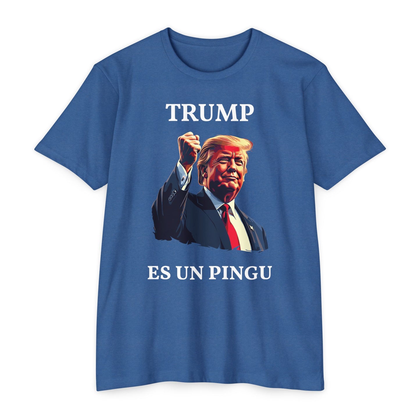 Trump es un Pingú Patriótica Camiseta