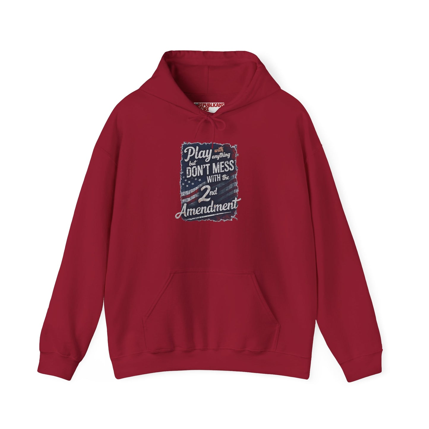 Don't Mess with the 2nd Amendment Patriotic Hoodie