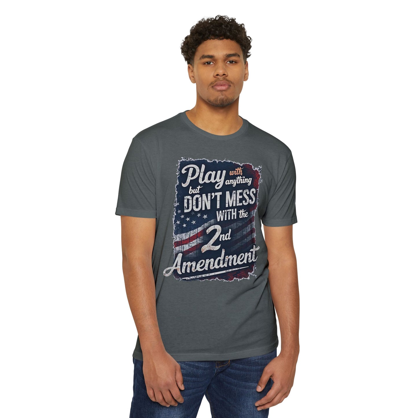 Don't Mess with the 2nd Amendment Patriotic T-Shirt
