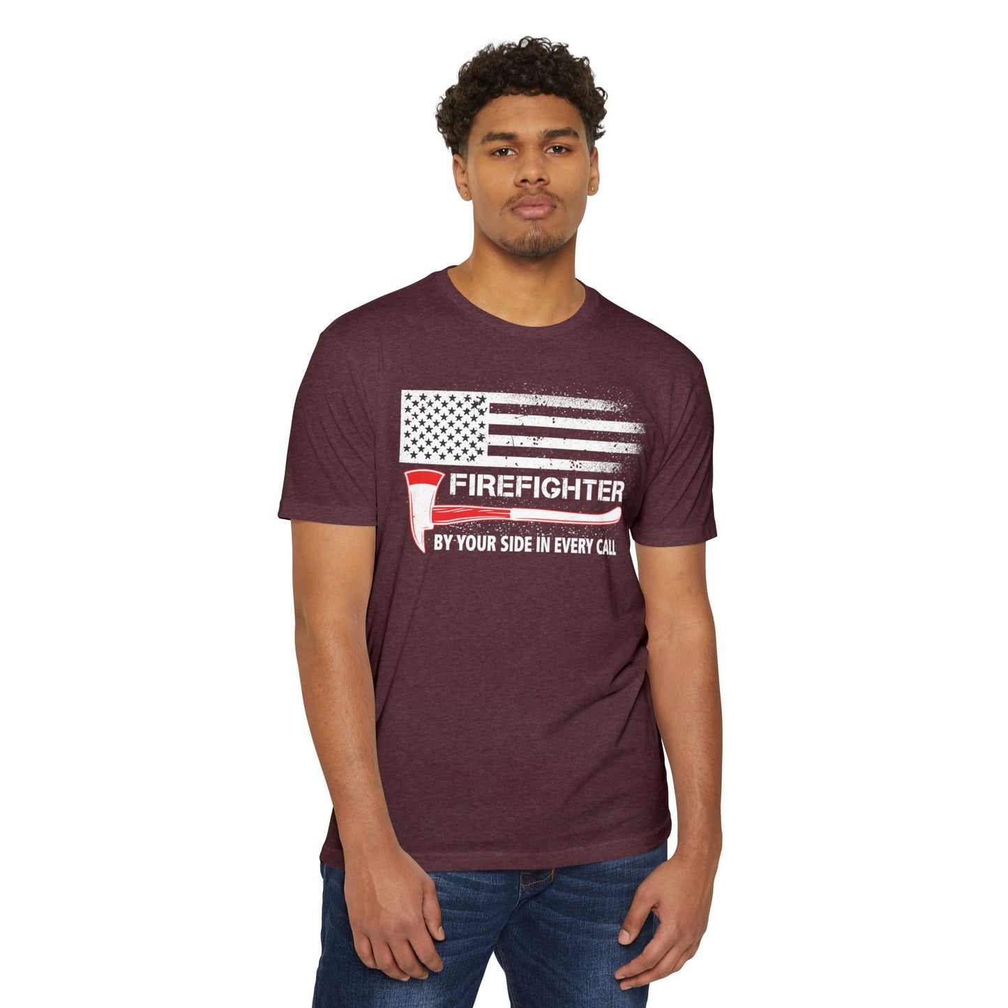 Firefighter Pride T-Shirt – By Your Side in Every Call