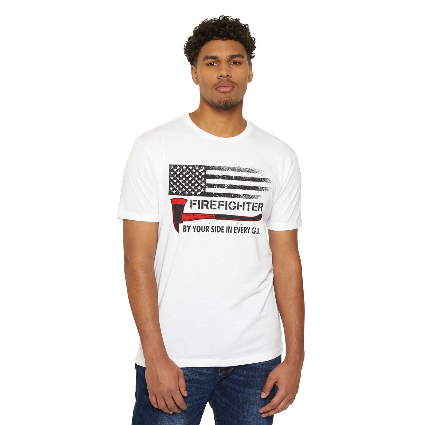 Firefighter Pride T-Shirt – By Your Side in Every Call