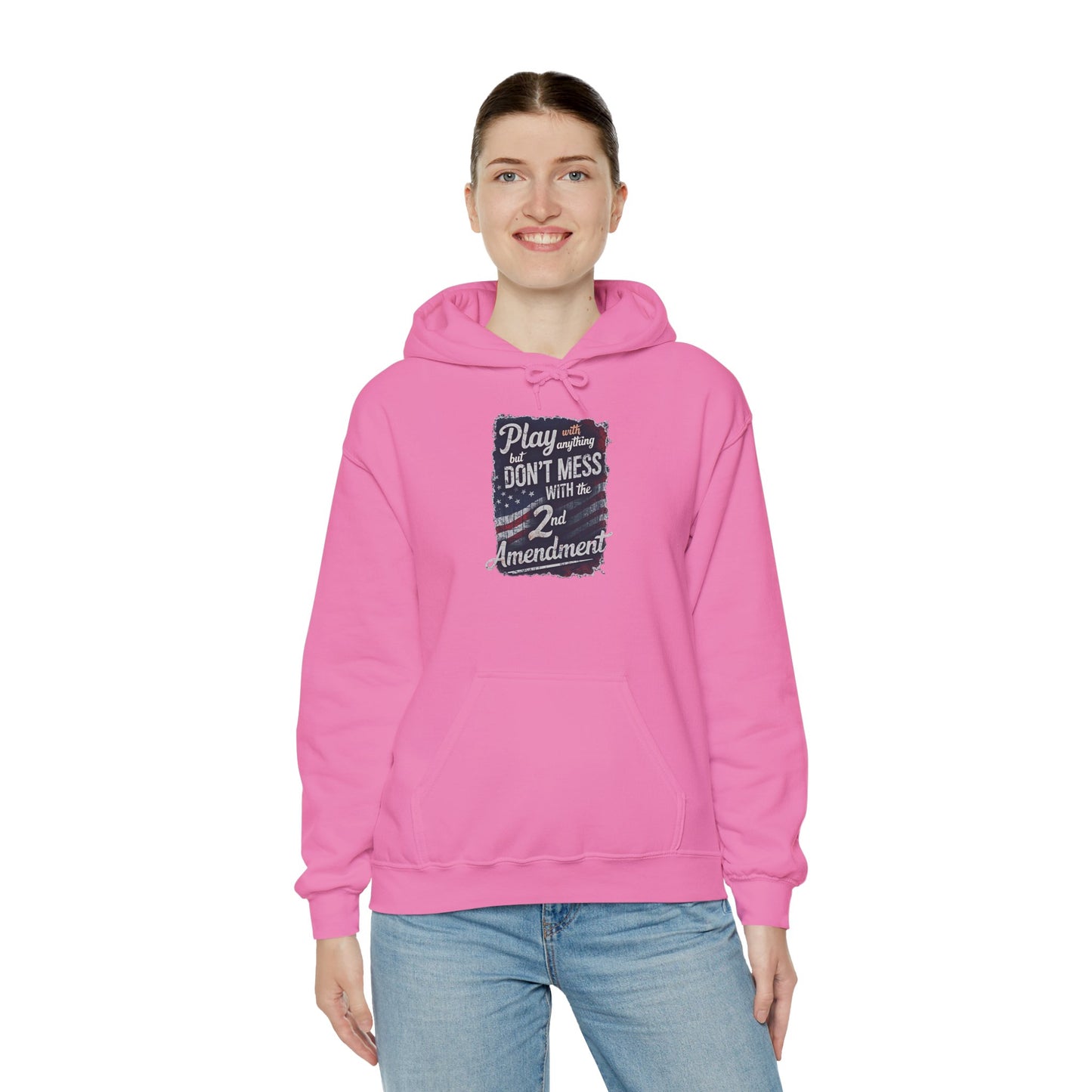 Don't Mess with the 2nd Amendment Patriotic Hoodie