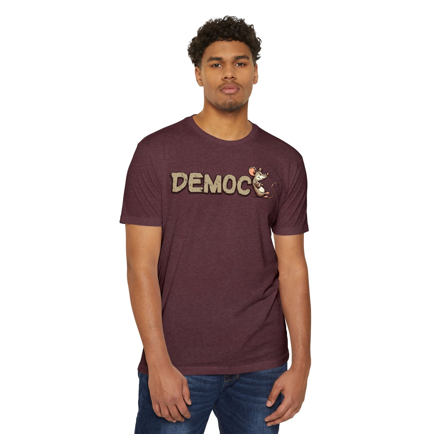 Democ-Rat Funny Political T-Shirt