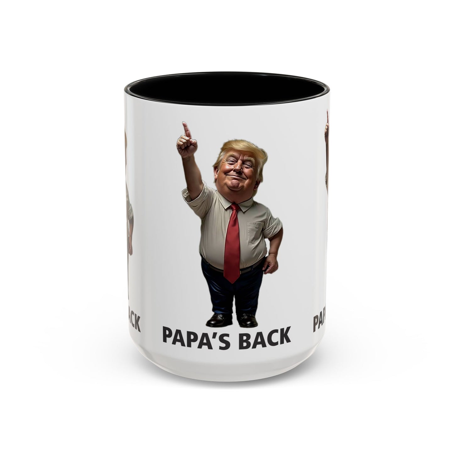 Papa's Back Patriotic Coffee Mug