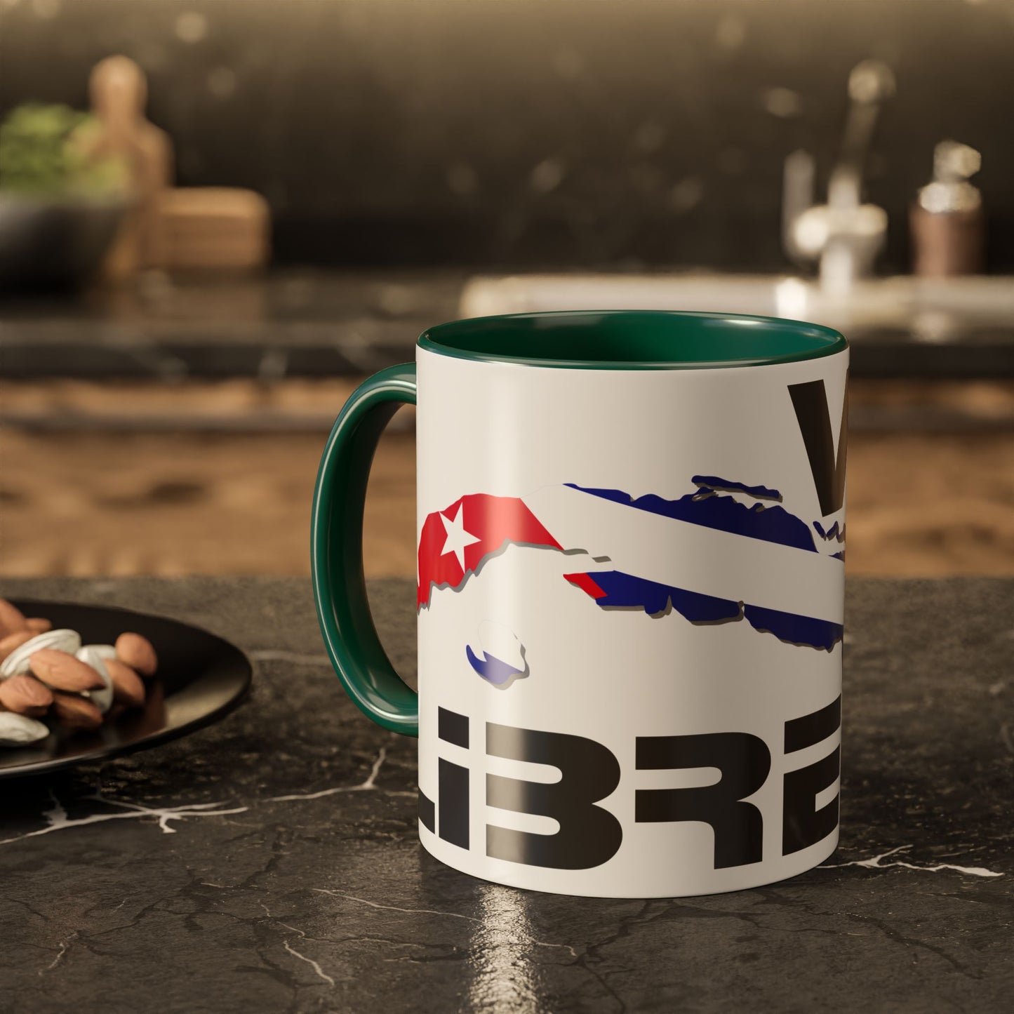 Viva Cuba Libre Patriótica Taza