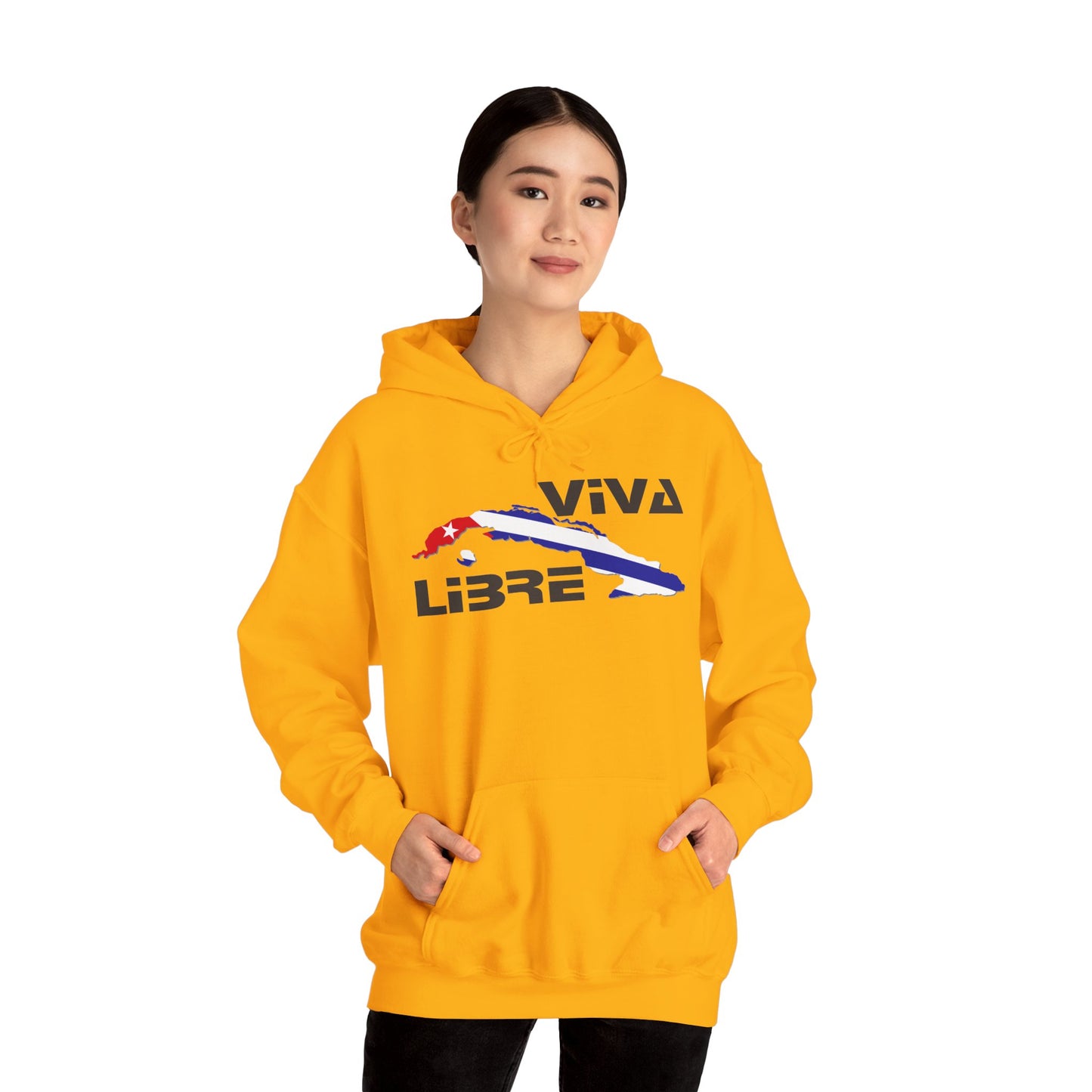 Viva Cuba Libre Patriótico Hoodie