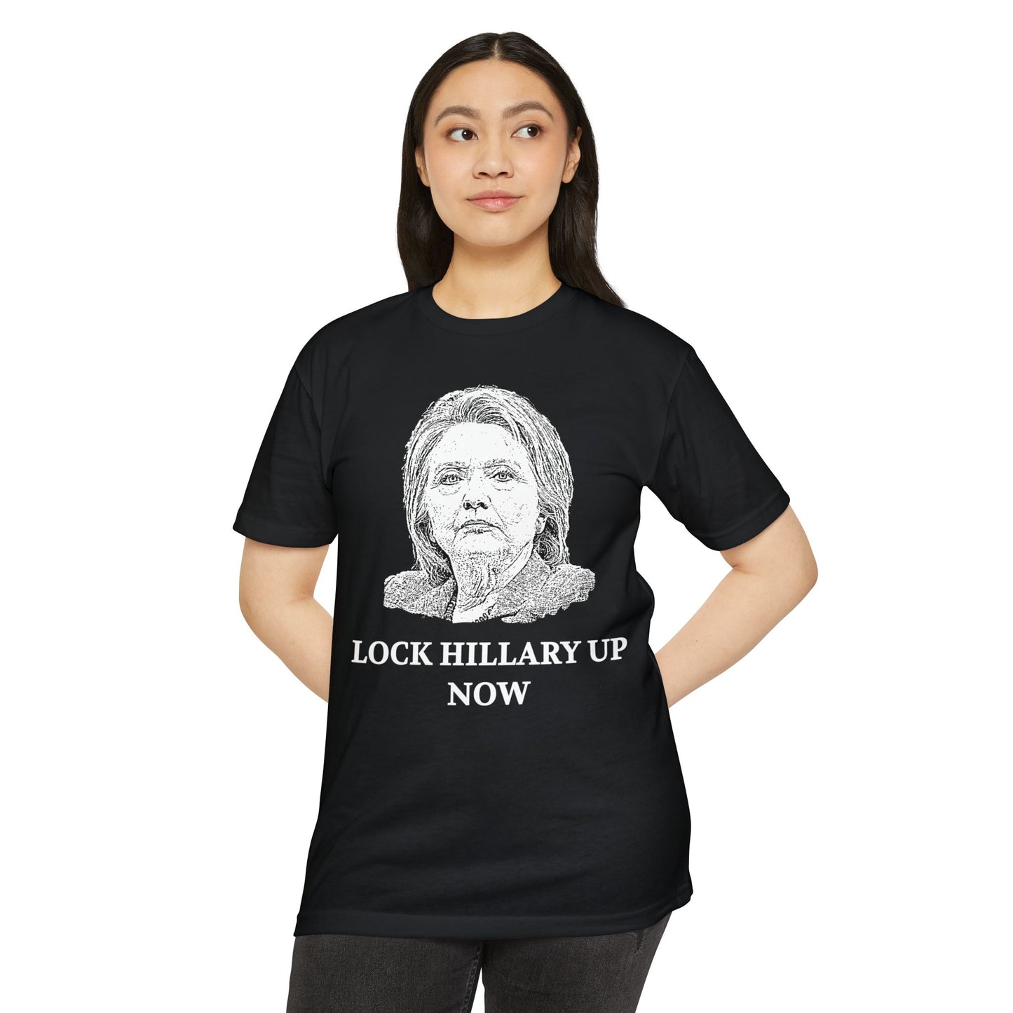 Lock Hillary Up Now Patriotic T-Shirt