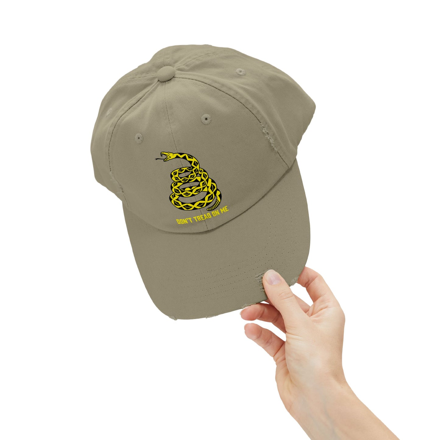 Don't Tread on Me Patriotic Printed Hat