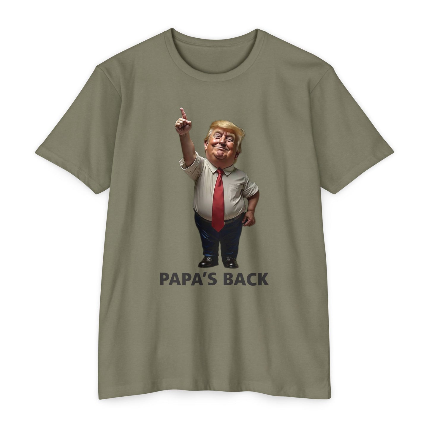 Papa's Back Patriotic T-Shirt