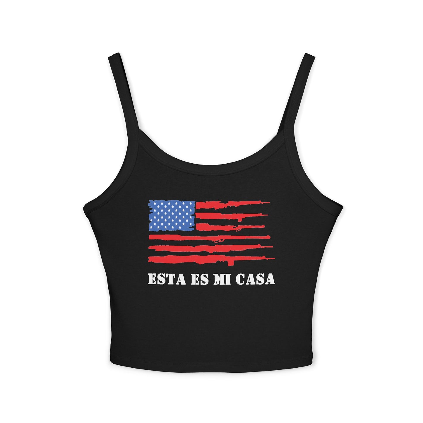 Esta es mi Casa Patriótico Tank Top