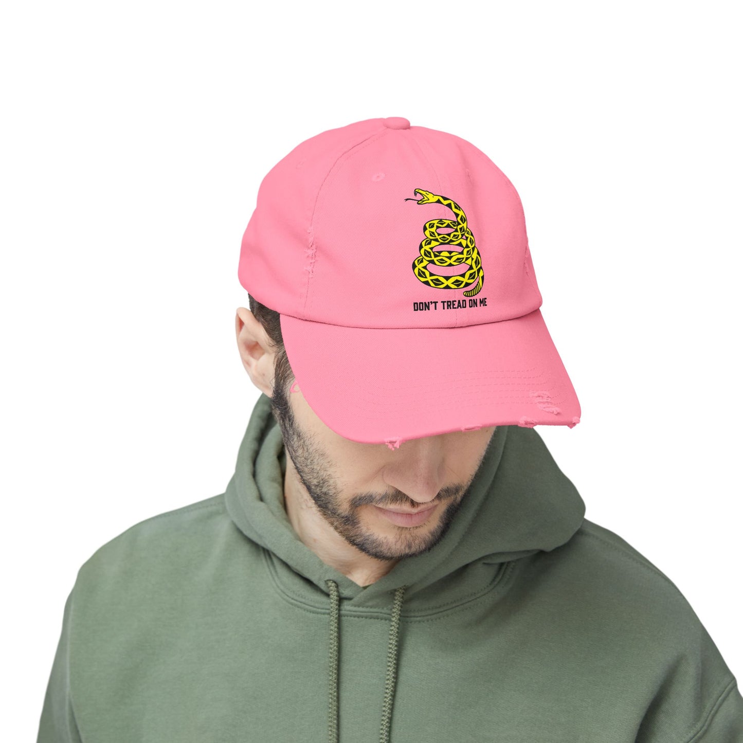 Don't Tread on Me Patriotic Printed Hat
