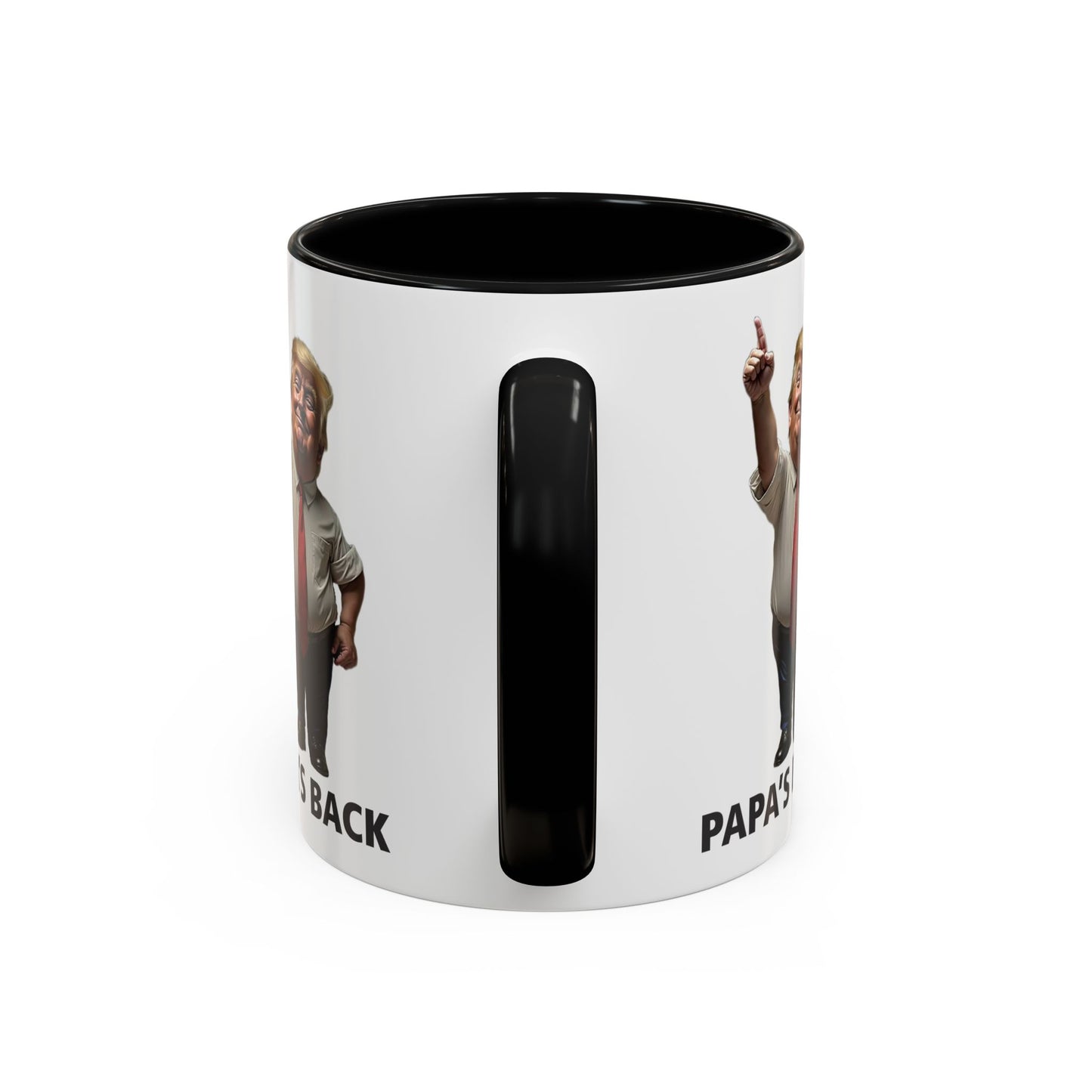 Papa's Back Patriotic Coffee Mug