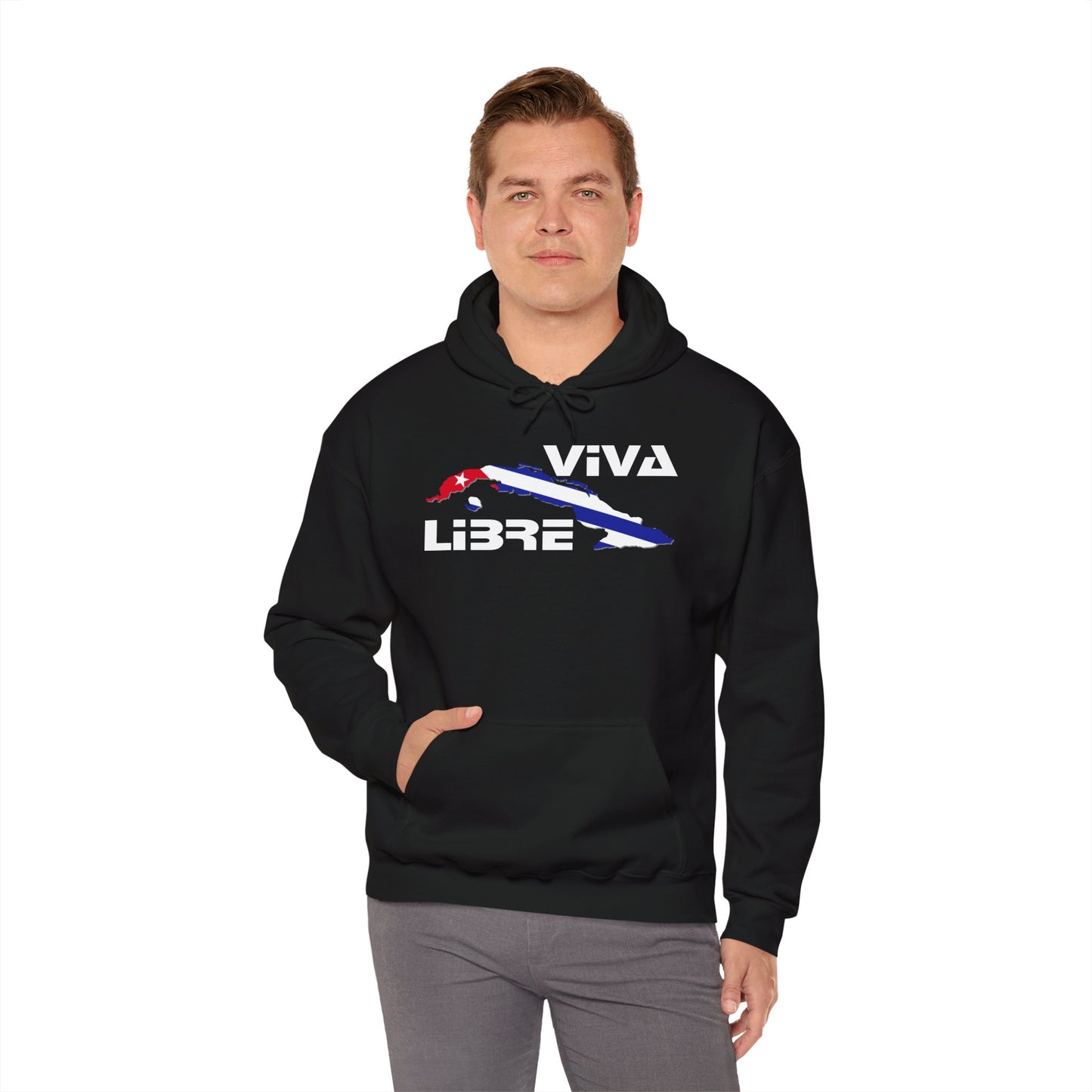 Viva Cuba Libre Patriótico Hoodie