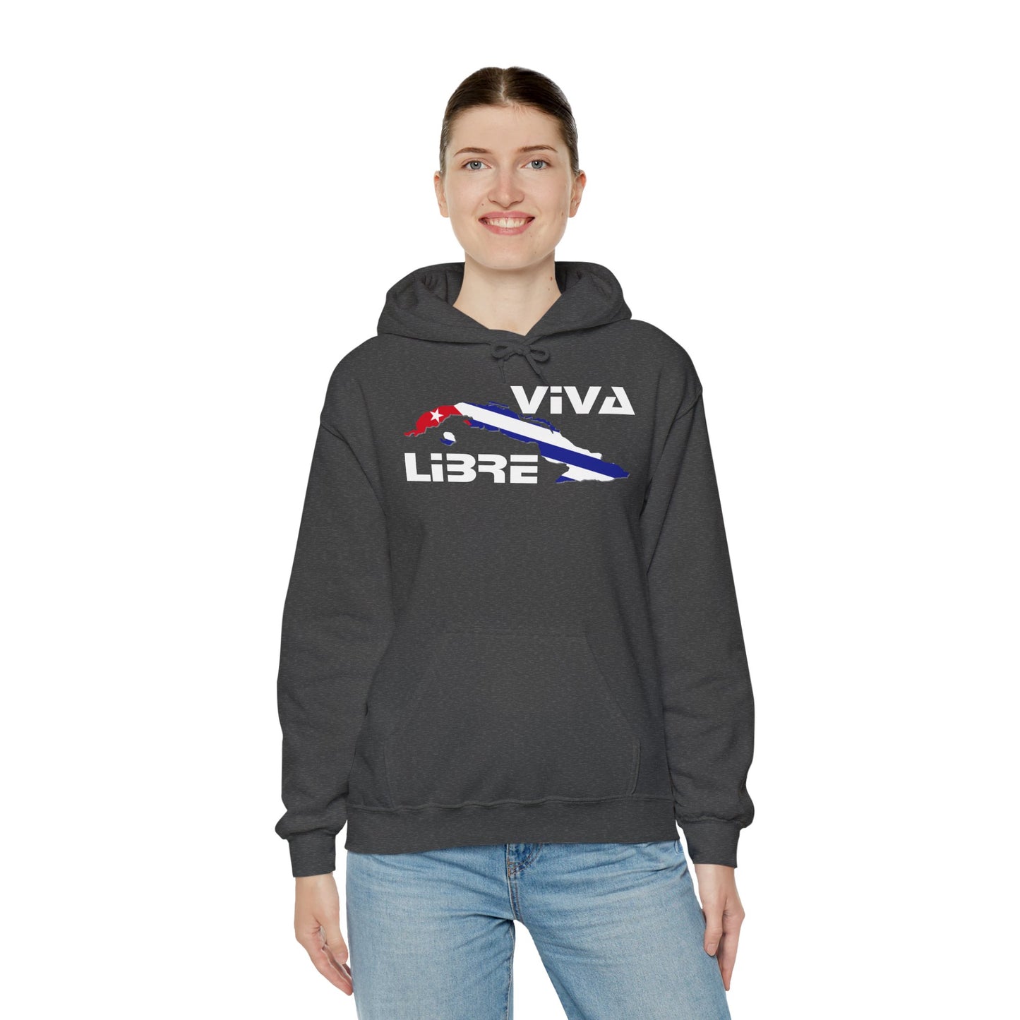 Viva Cuba Libre Patriótico Hoodie