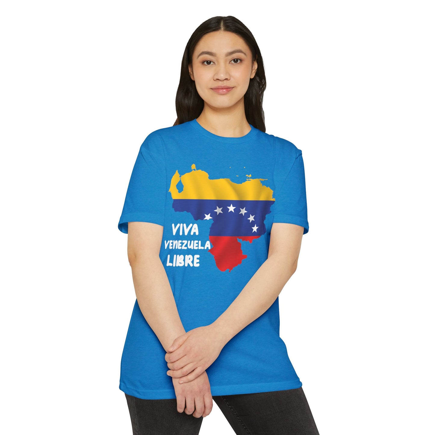 Viva Venezuela Libre Patriótica Camiseta