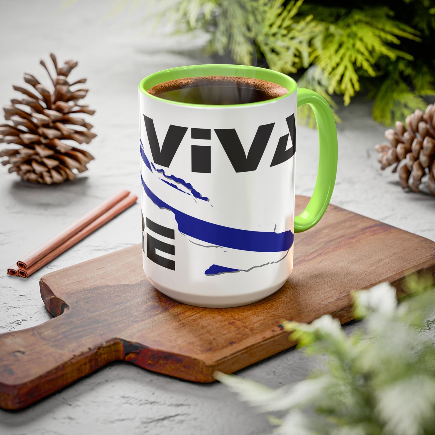 Viva Cuba Libre Patriótica Taza