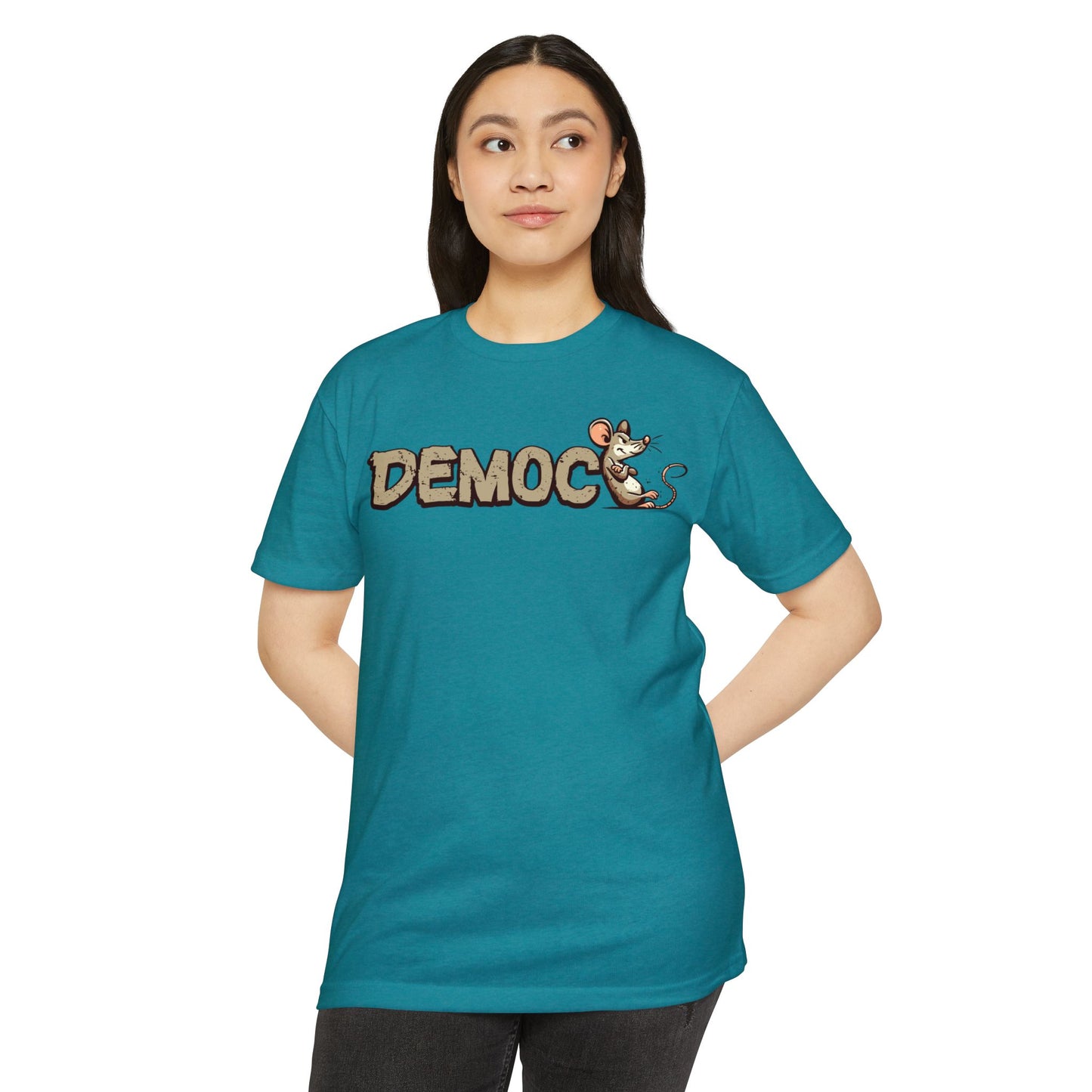 Democ-Rat Funny Political T-Shirt