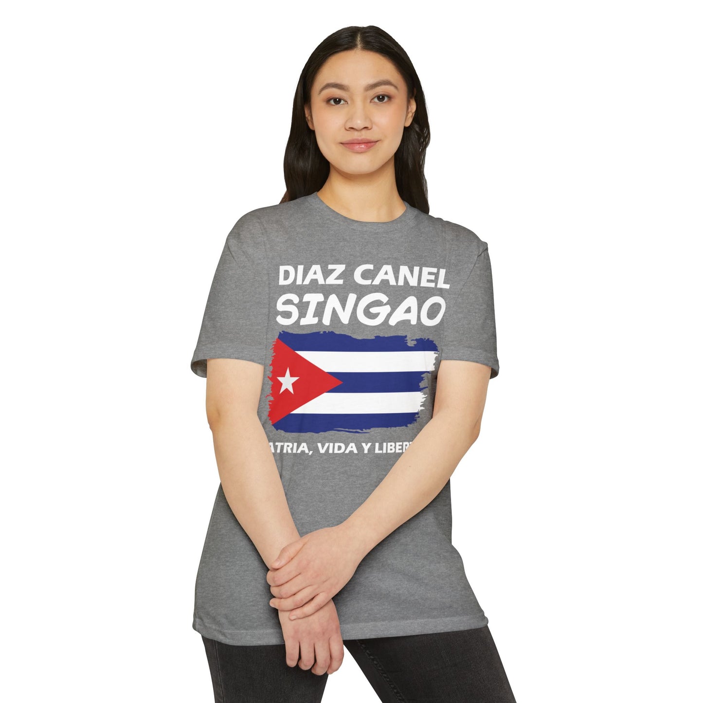 Díaz-Canel Singao Patriótica Camiseta