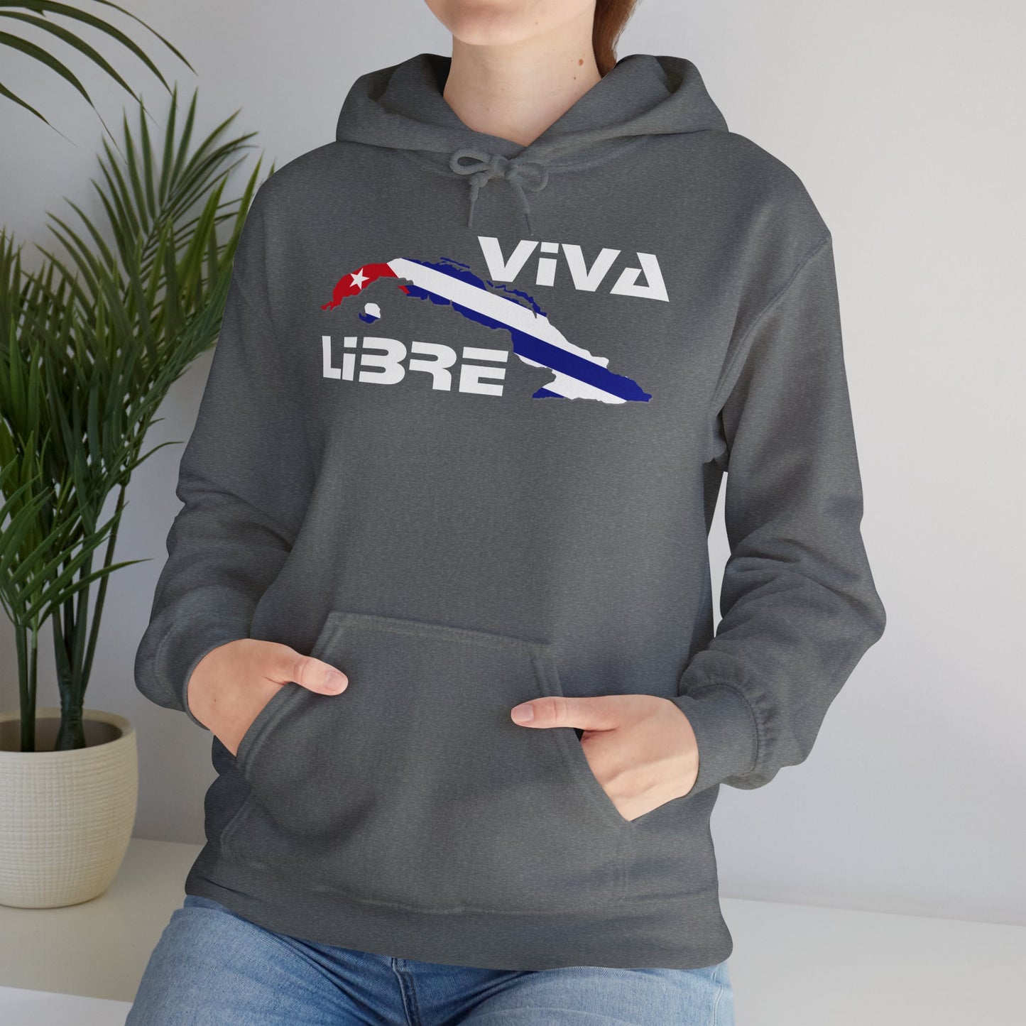 Viva Cuba Libre Patriótico Hoodie