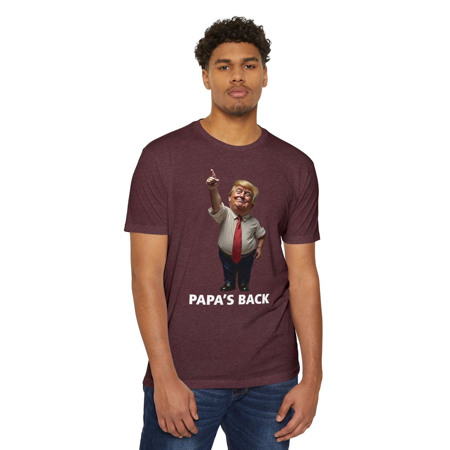 Papa's Back Patriotic T-Shirt