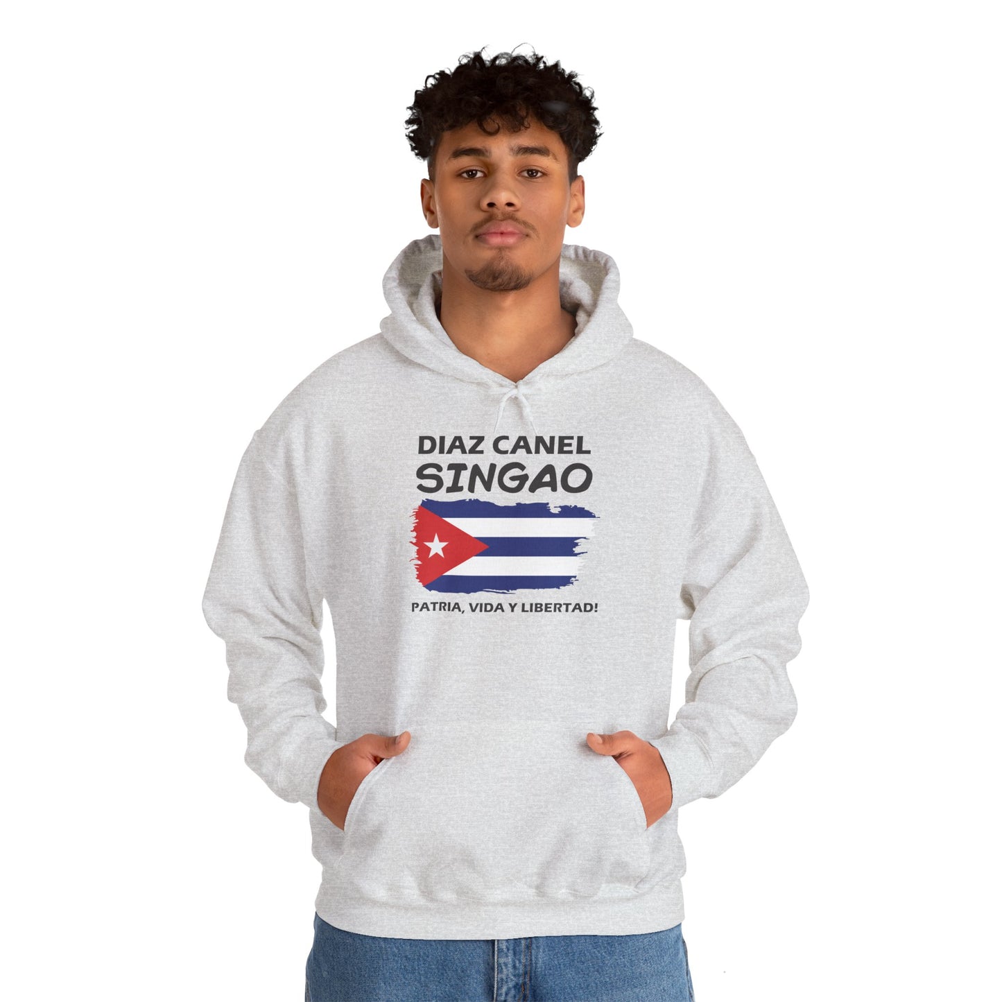 Díaz Canel Singao Patriótico Hoodie