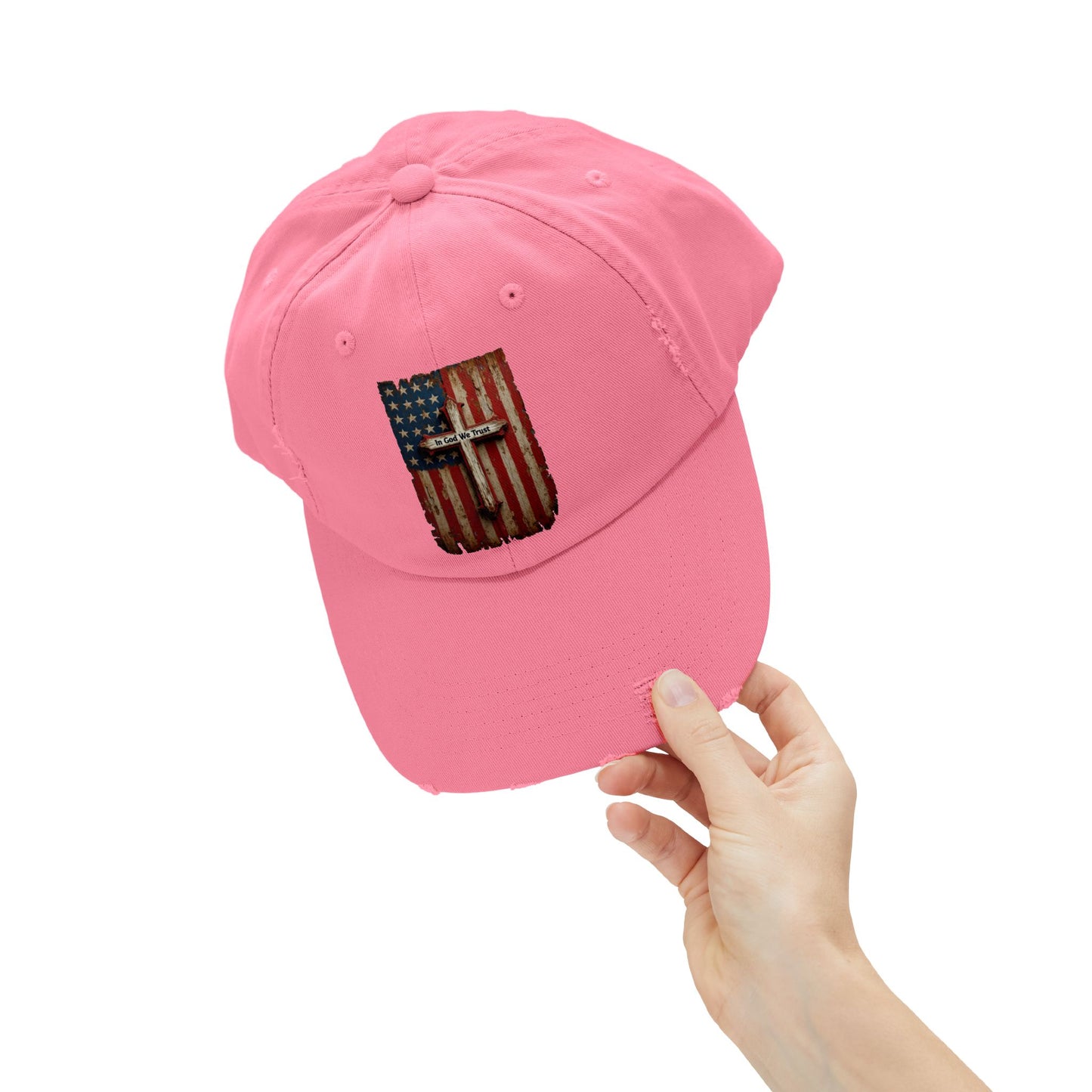 In God We Trust Patriotic Printed Hat