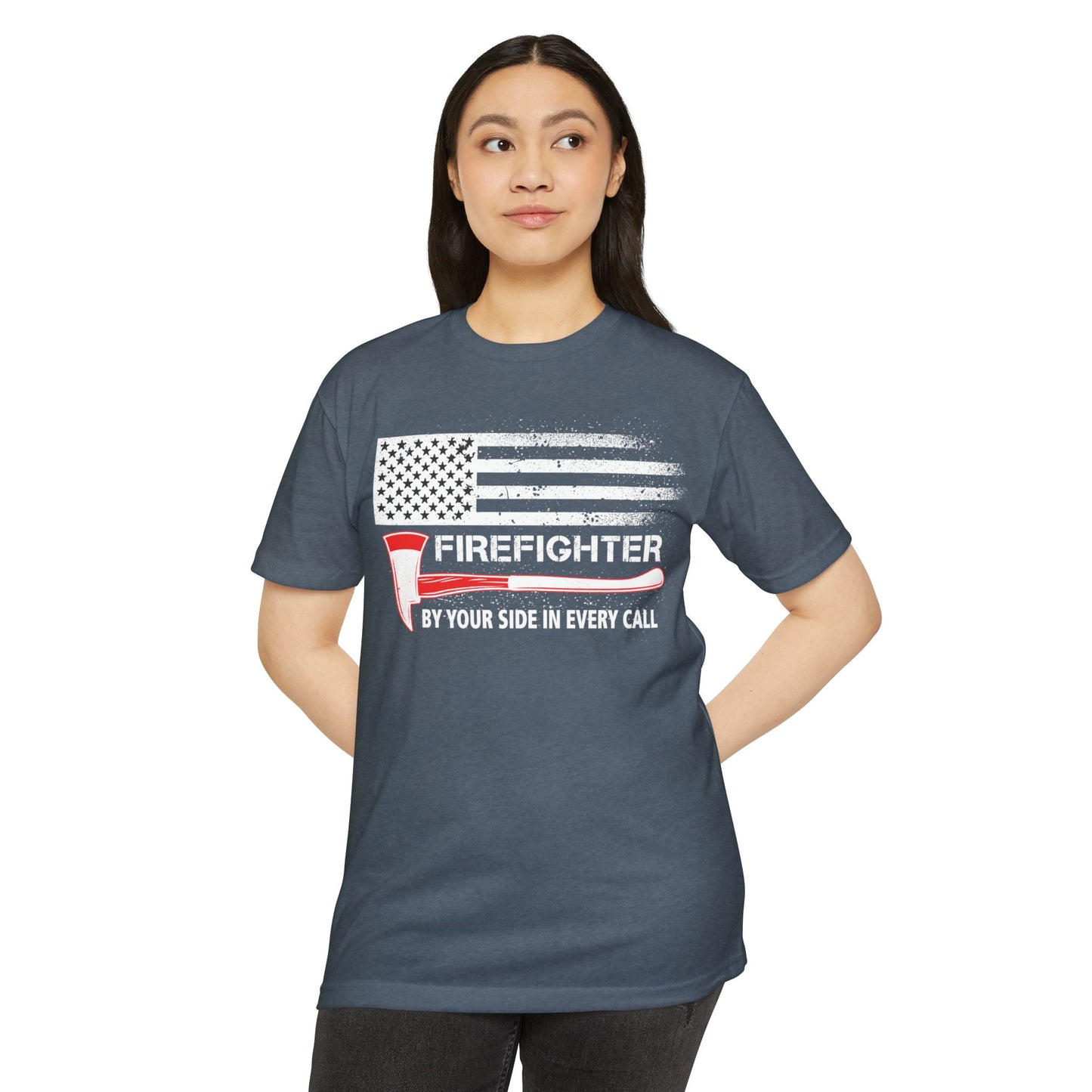 Firefighter Pride T-Shirt – By Your Side in Every Call