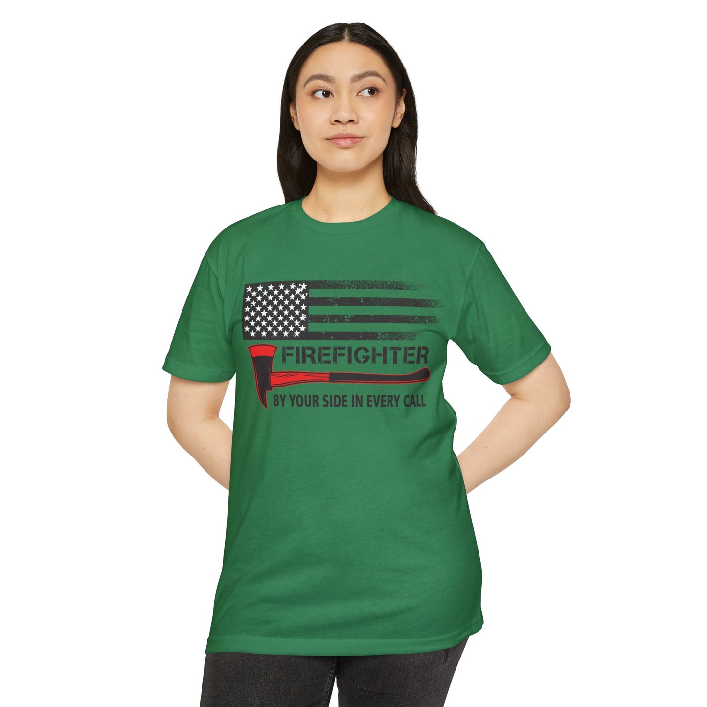 Firefighter Pride T-Shirt – By Your Side in Every Call